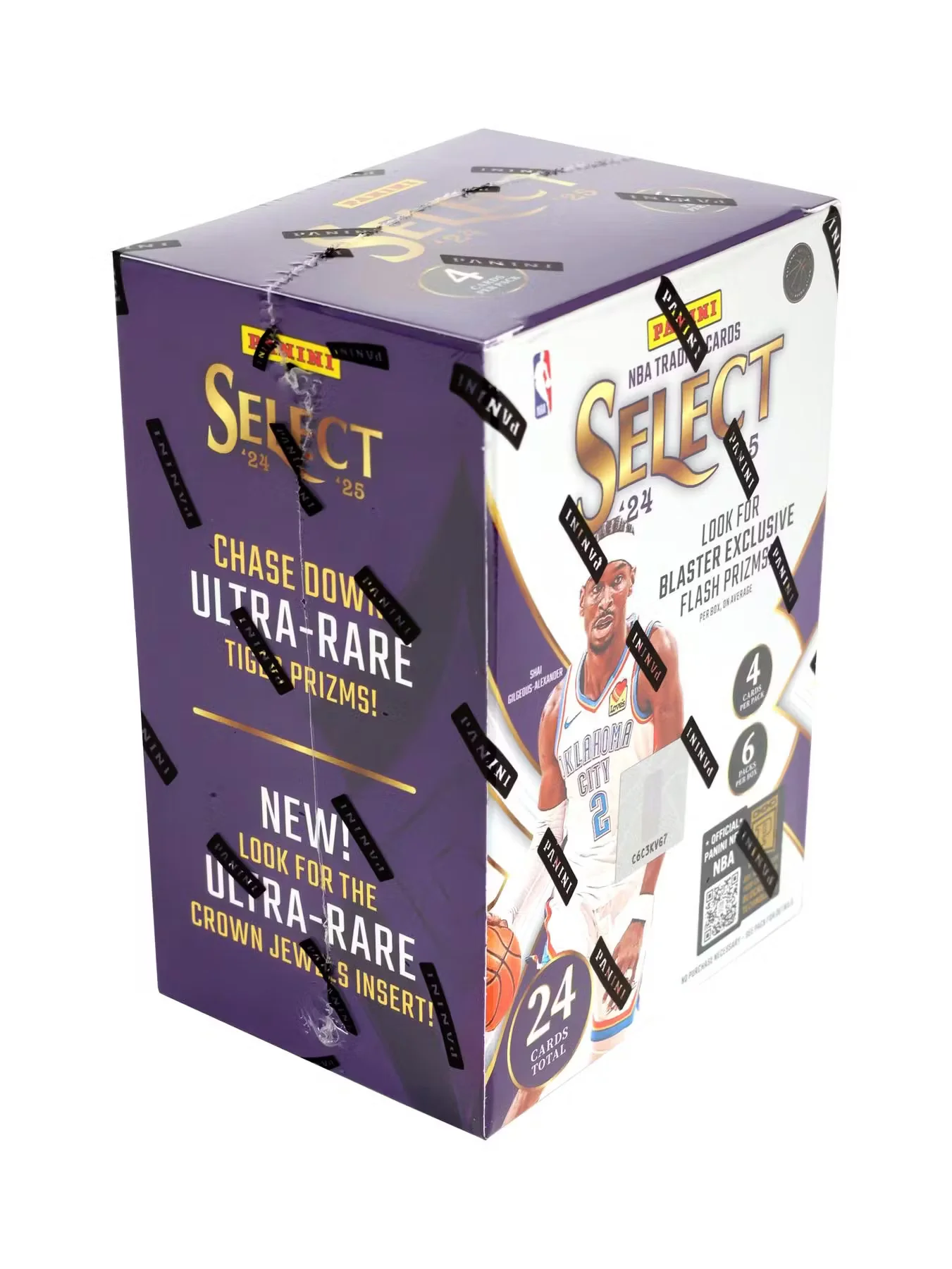 2024-25 Panini Select NBA Basketball Blaster Box