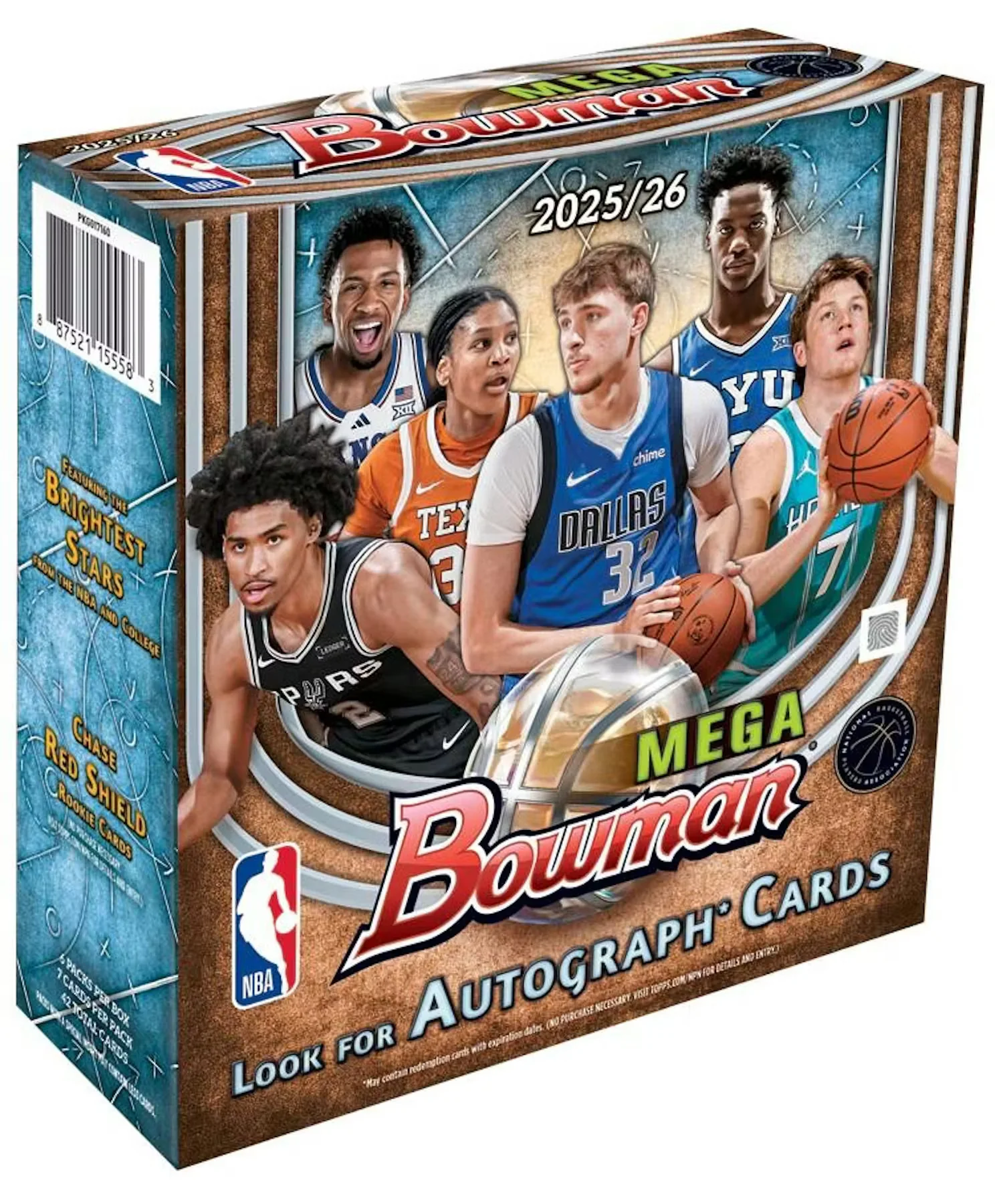 2025-26 Bowman NBA Basketball Mega Box