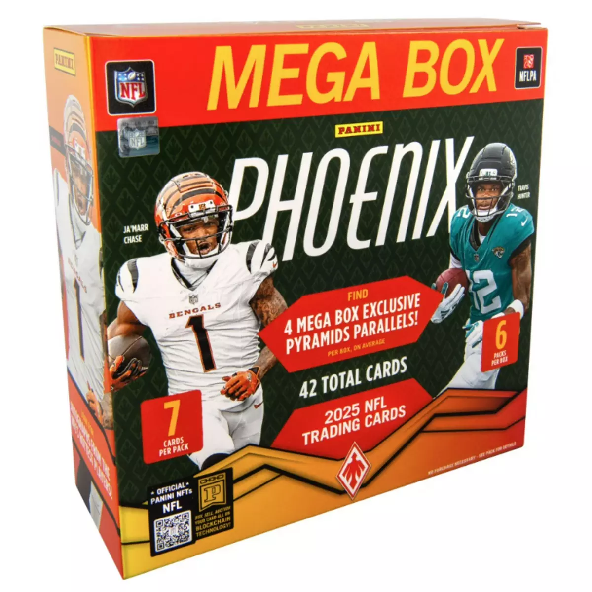 2025 Panini Phoenix NFL Football Mega Box (Pyramid)