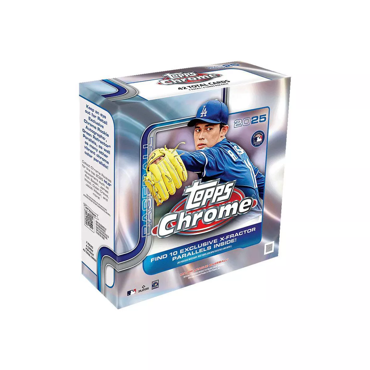 2025 Topps Chrome MLB Baseball Mega Box