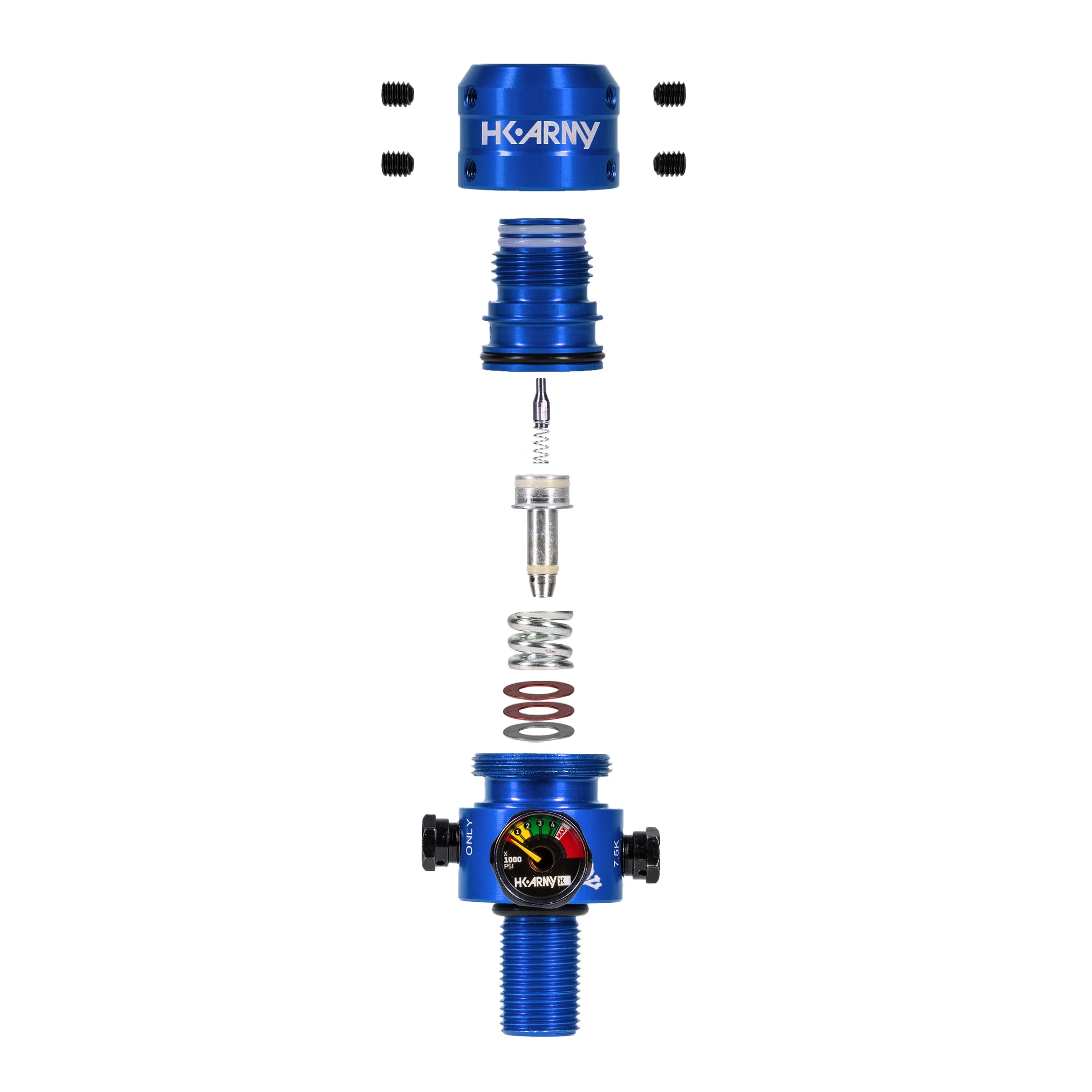 AeroLite Pro Regulator - Adjustable & Rotational - Blue - Image 4