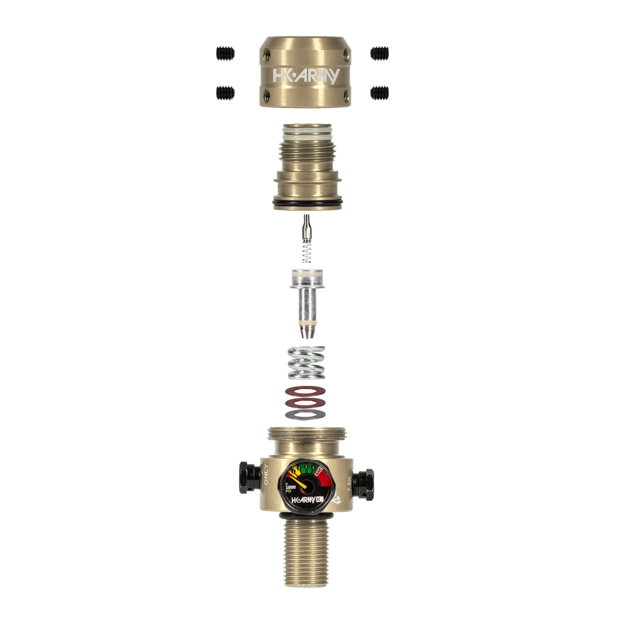 AeroLite Pro Regulator - Adjustable & Rotational - Gold - Image 4