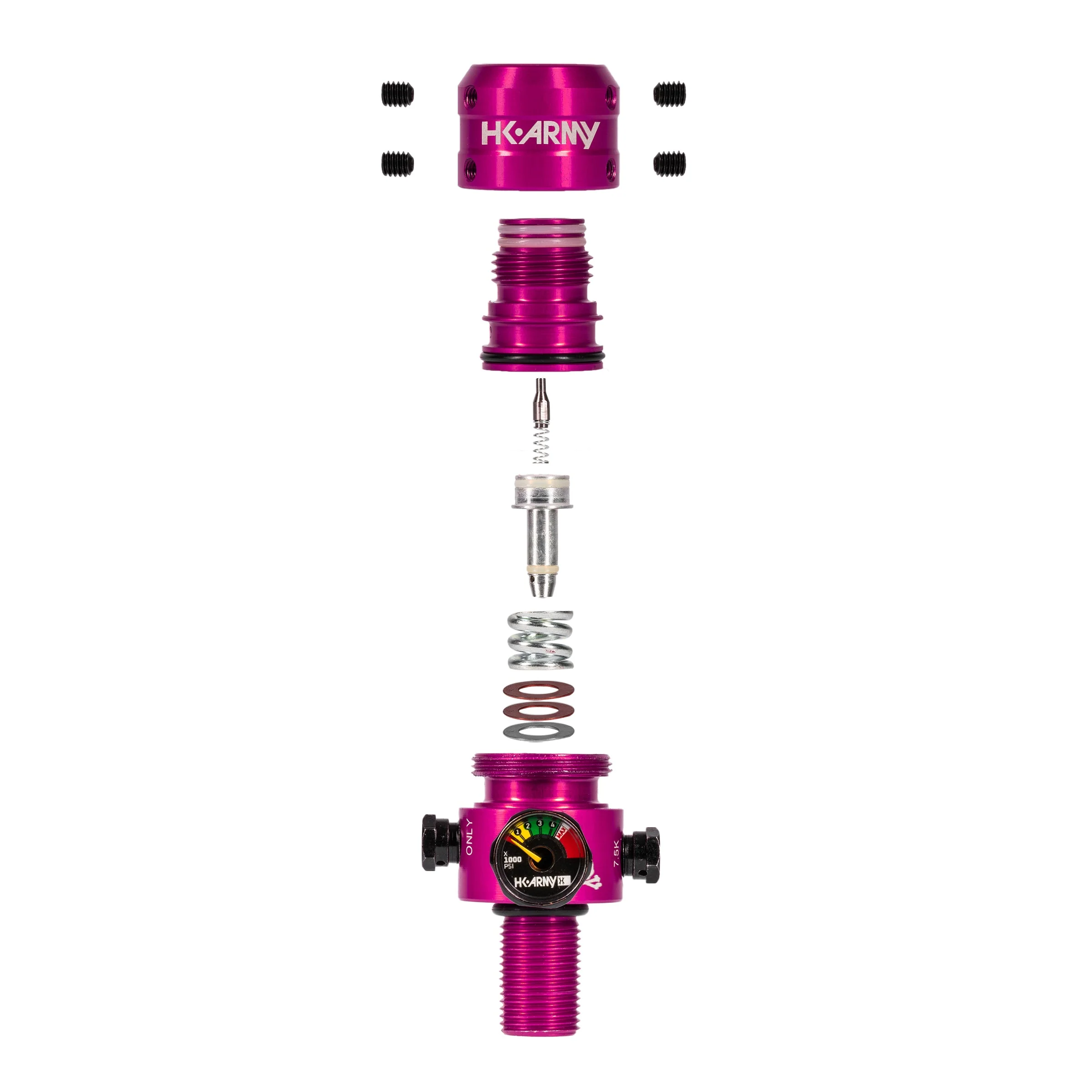 AeroLite Pro Regulator - Adjustable & Rotational - Pink - Image 4