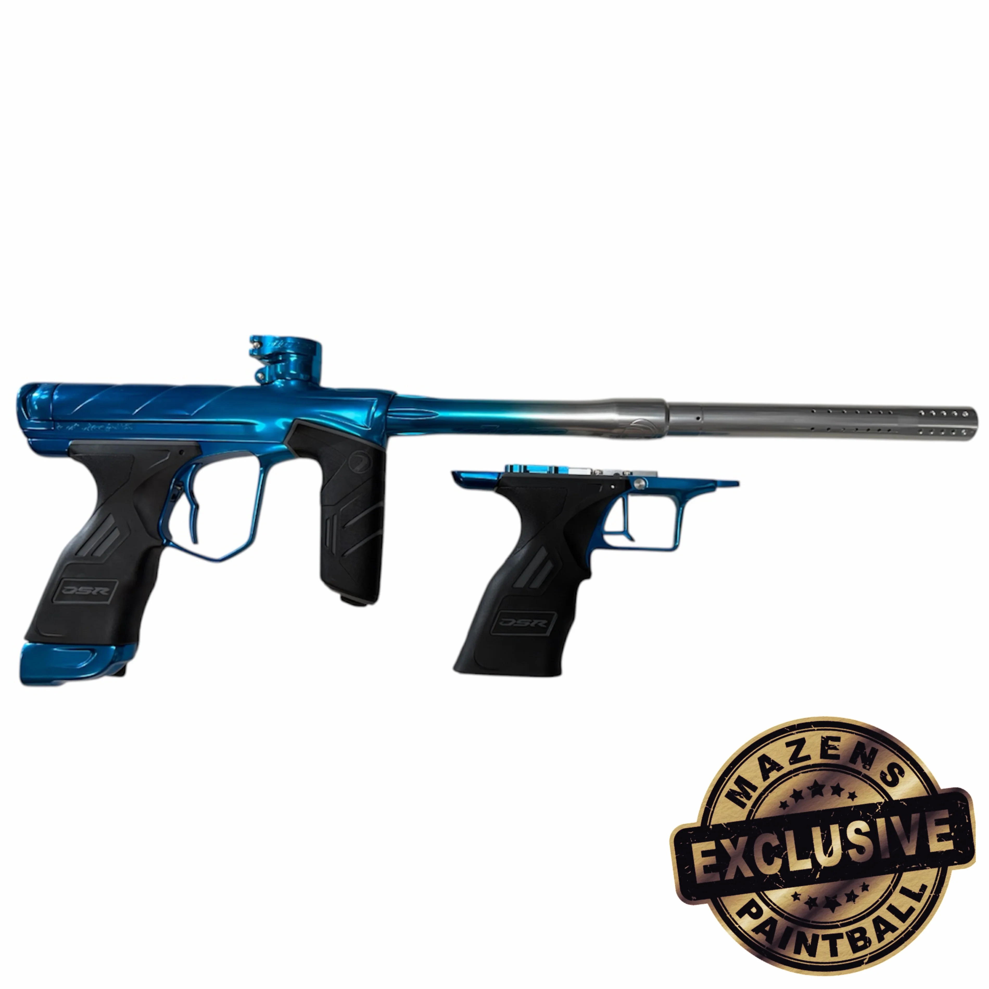 Dye DSR Pro w/Mech - Blue/Clear Fade