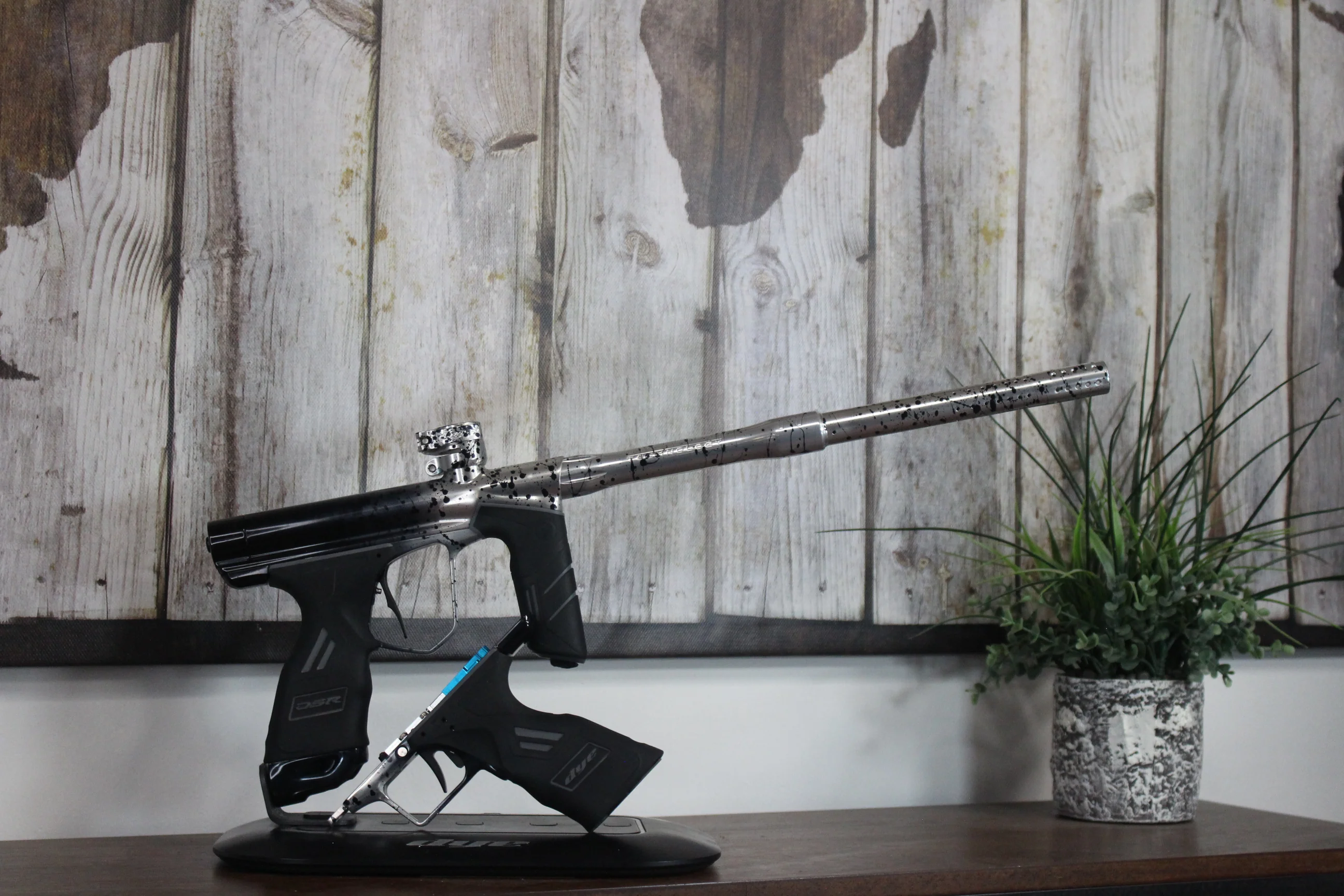 FreeFlow Pipe DSR+ w/Mech - Black/Silver Fade w/Black Splash