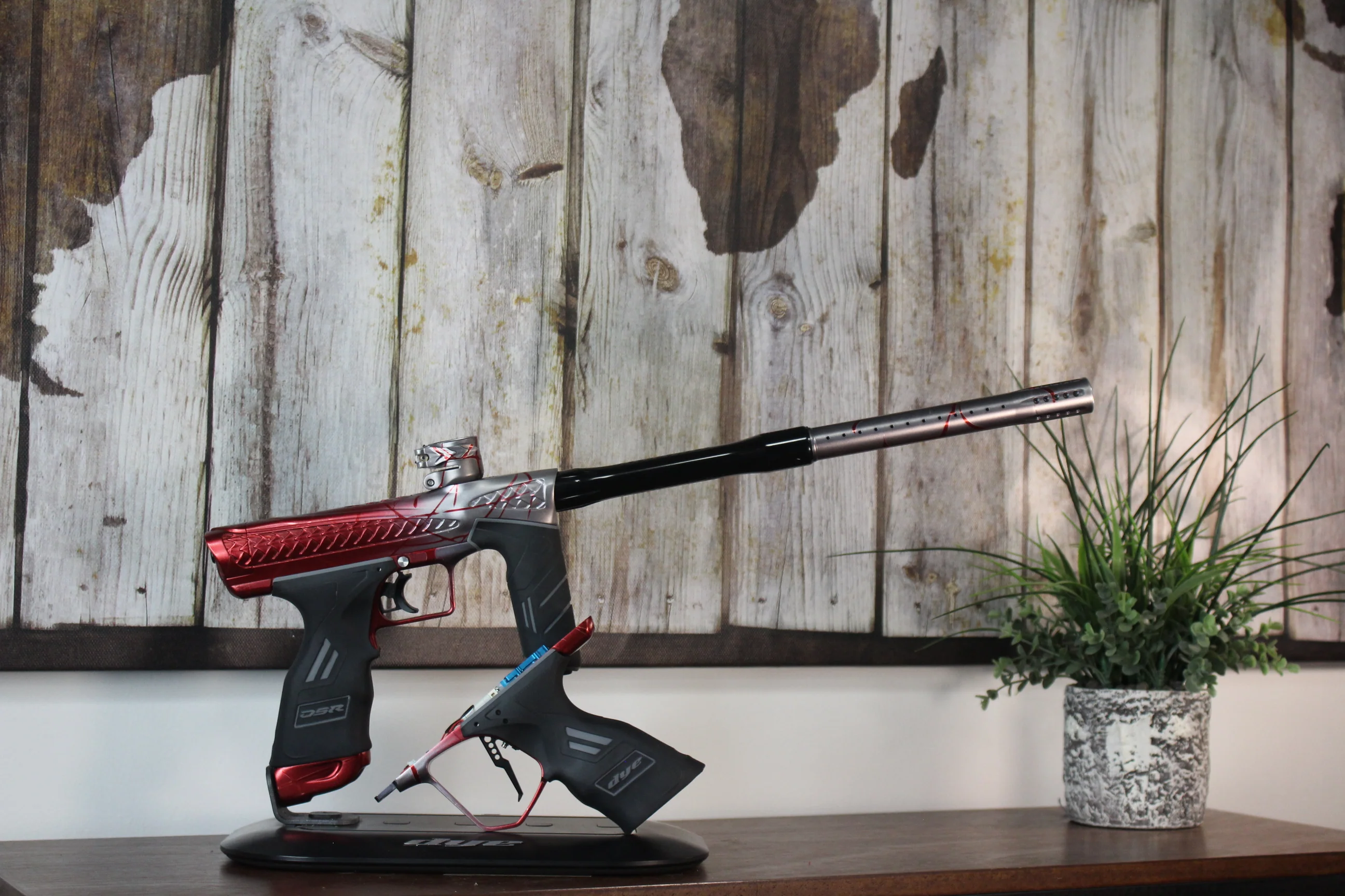 Freeflow "TRIX" DSR+ w/Mech - Red/Grey 3D Splash