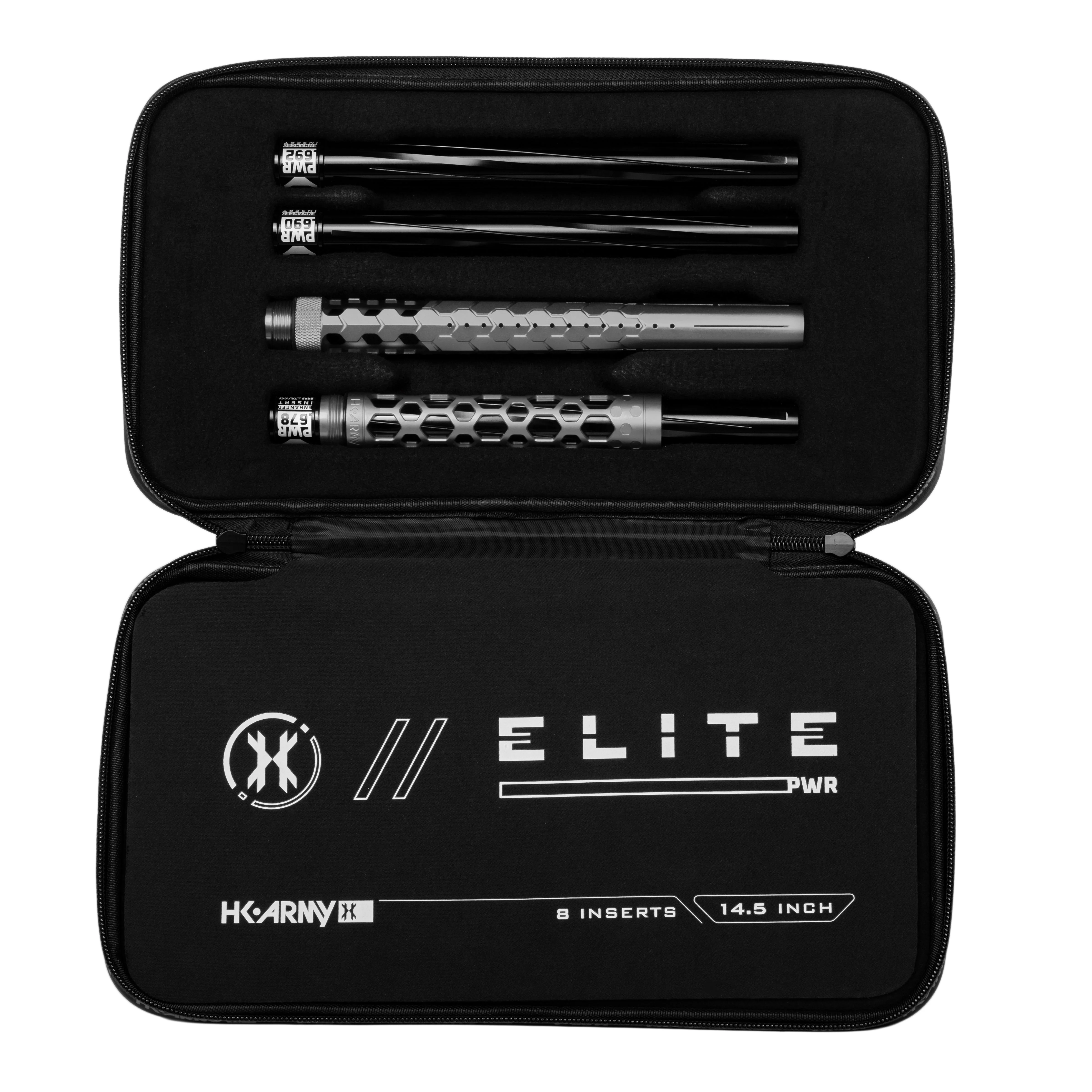 HK Army Hex PWR Barrel Kit - Graphite - Black Inserts - Image 2