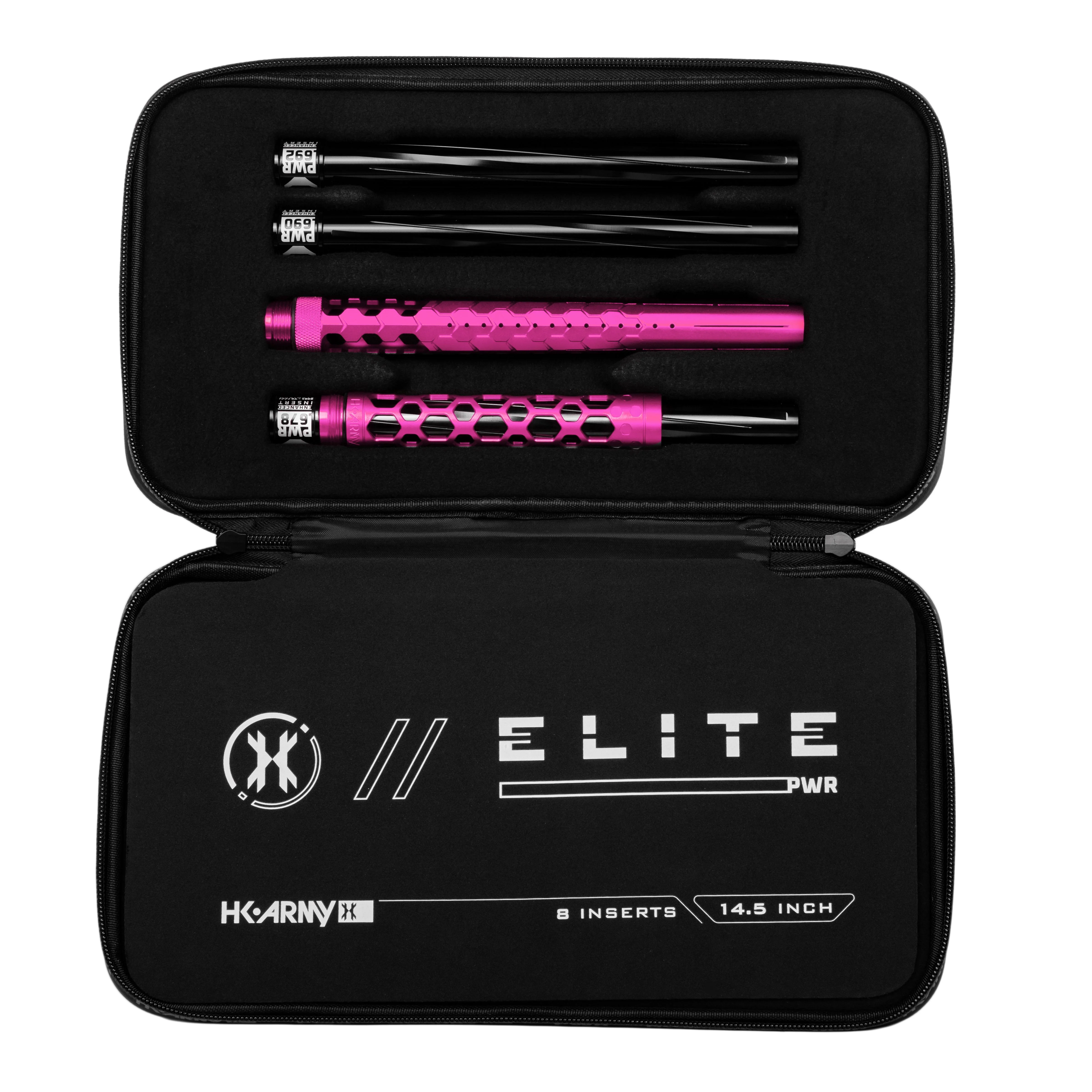 HK Army Hex PWR Barrel Kit - Pink - Black Inserts - Image 2