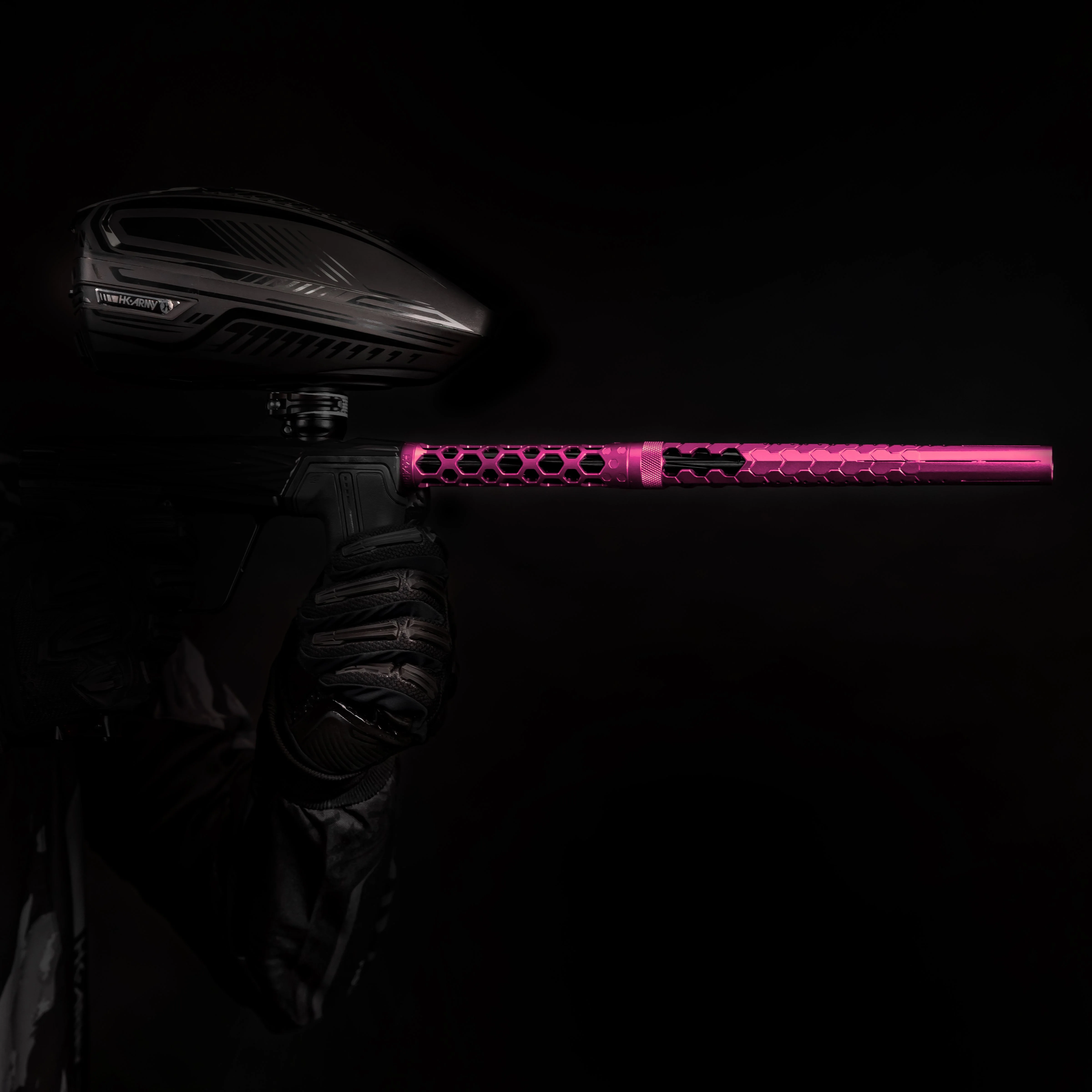 HK Army Hex PWR Barrel Kit - Pink - Black Inserts - Image 3