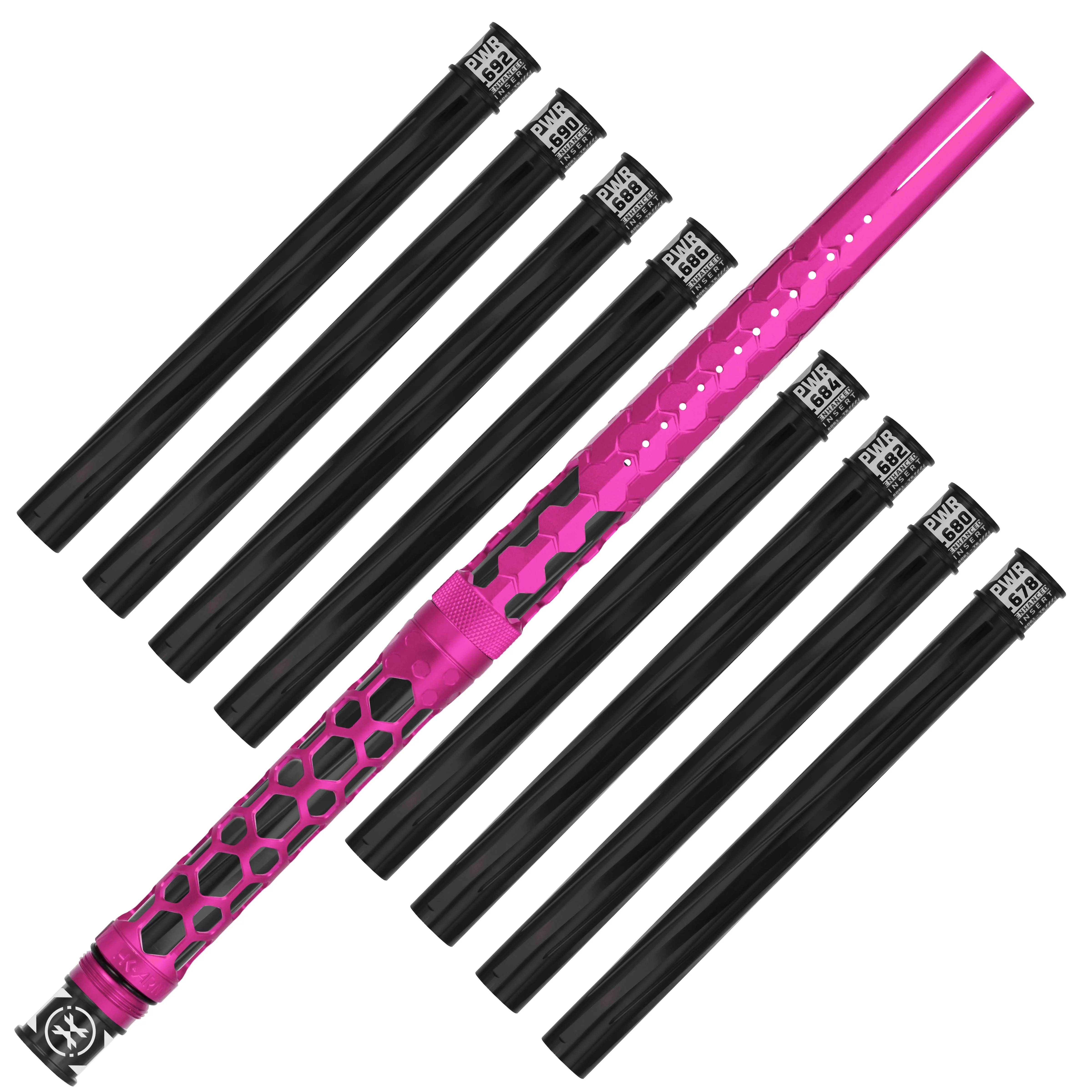 HK Army Hex PWR Barrel Kit - Pink - Black Inserts - Image 9