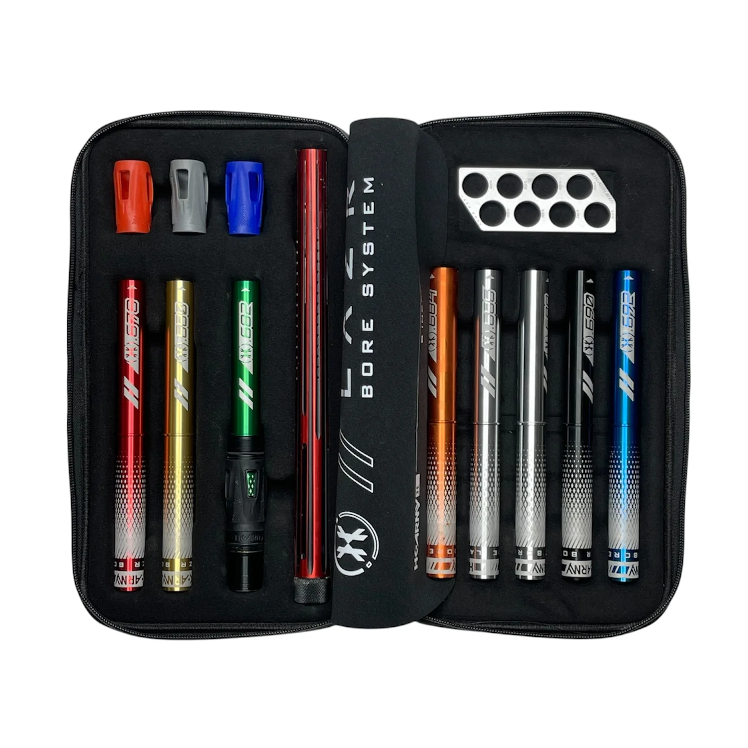 HK Army LAZR Barrel Kit (Autococker) - Black/Red