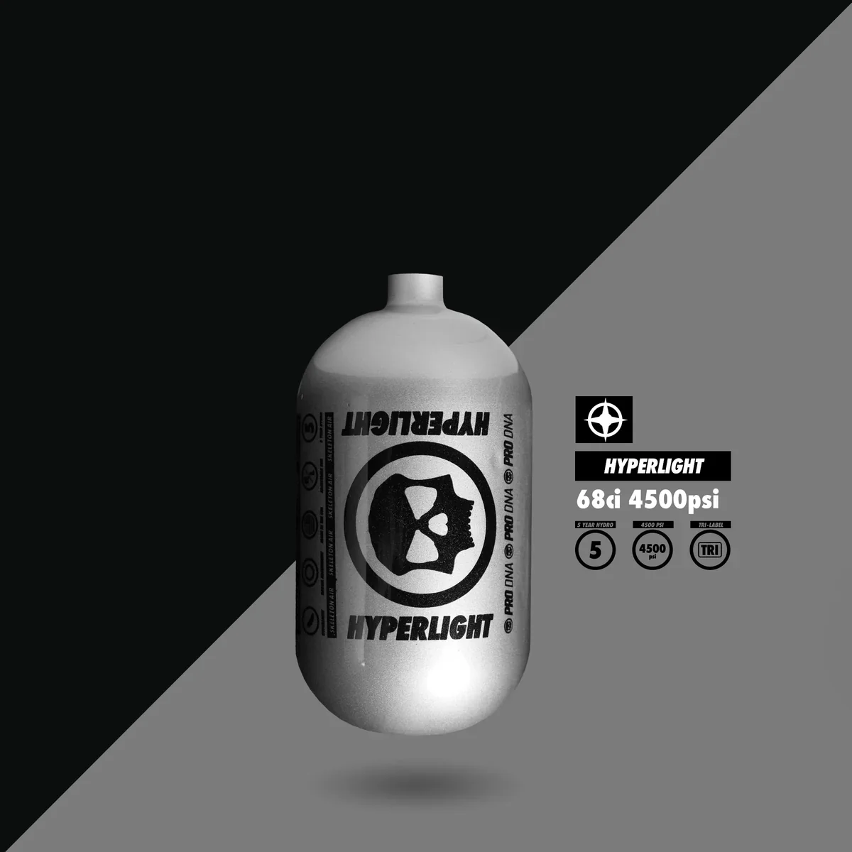 Infamous Hyperlight Air Tank 68/4500 (Bottle Only) - All Gloss Colors - Image 2