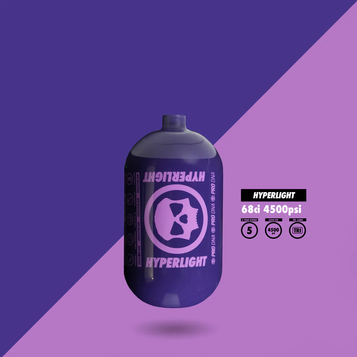 Infamous Hyperlight Air Tank 68/4500 (Bottle Only) - All Gloss Colors - Image 4