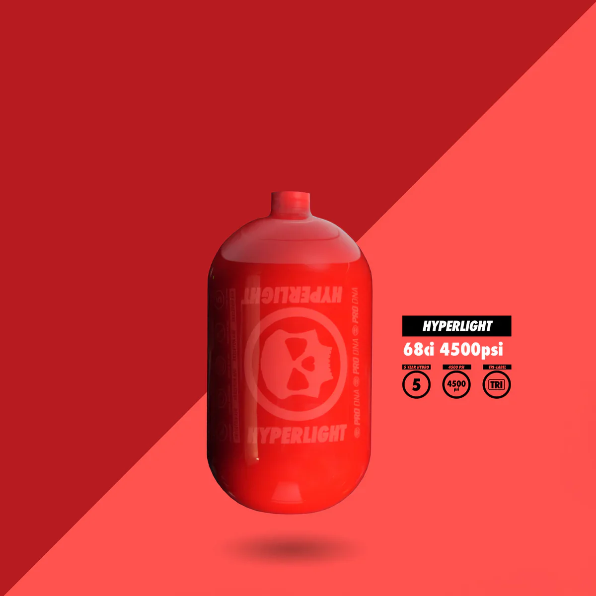 Infamous Hyperlight Air Tank 68/4500 (Bottle Only) - All Gloss Colors - Image 6