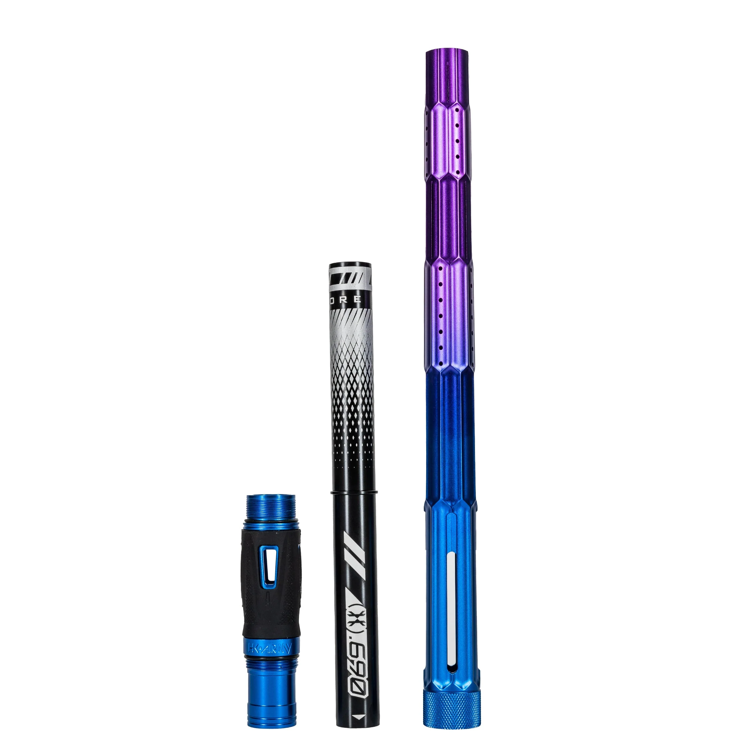 LAZR Elite Fractal Barrel Kit - 15" Blue/Purple Black Inserts - Cocker Threads - Image 4