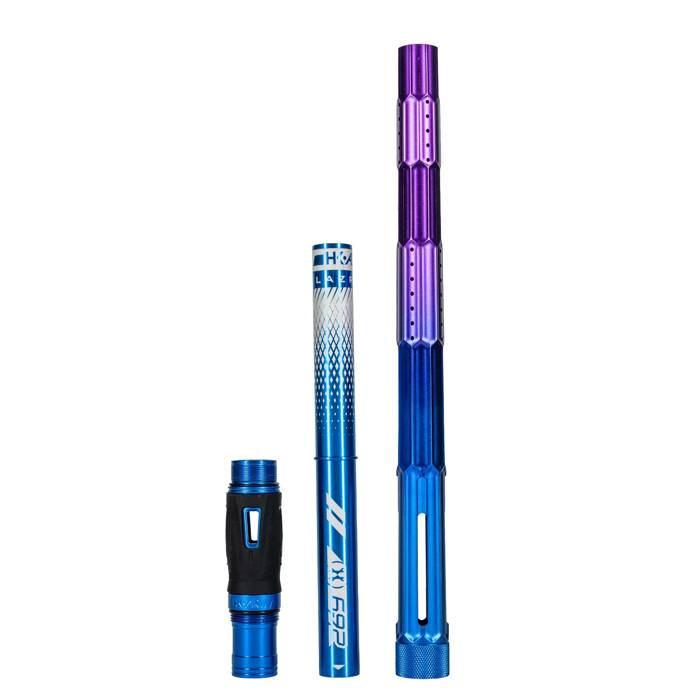 LAZR Elite Fractal Barrel Kit - 15" Blue/Purple Colored Inserts - Cocker Threads - Image 6