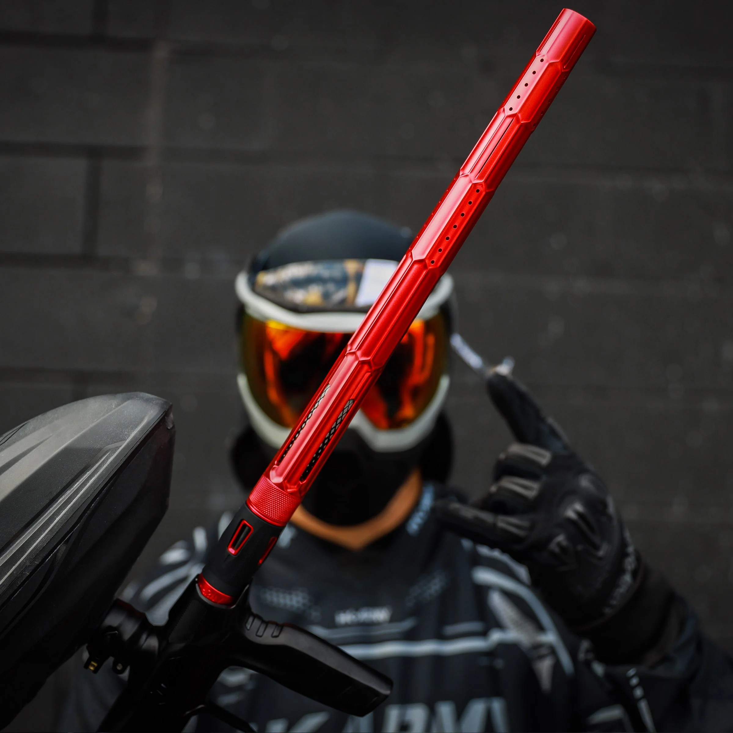 LAZR Elite Fractal Barrel Kit - 15" Dust Red/Black Inserts - Cocker Threads - Image 3