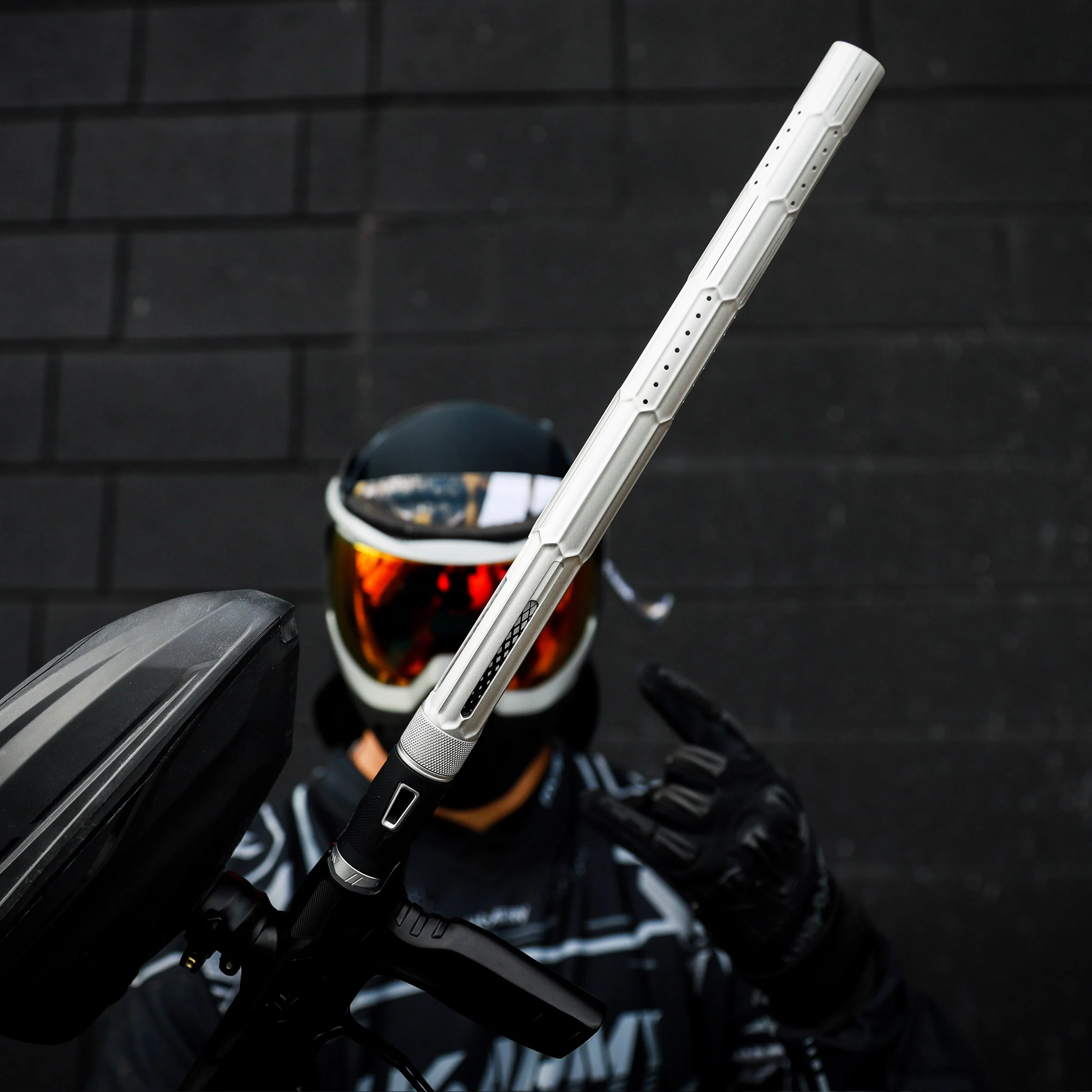 LAZR Elite Fractal Barrel Kit - 15" Dust Silver/Black Inserts - Cocker Threads - Image 3