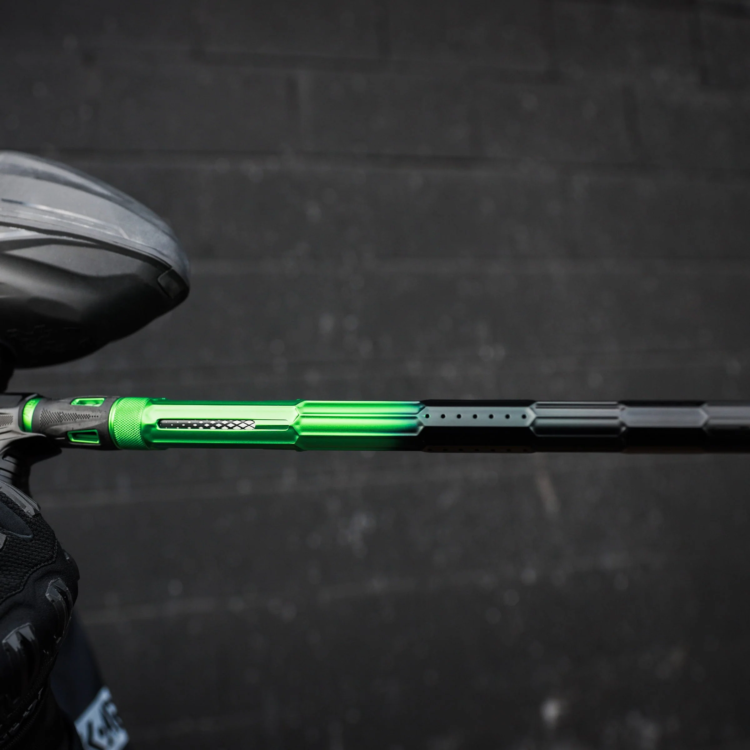 LAZR Elite Fractal Barrel Tip - Green/Black Fade - Image 4