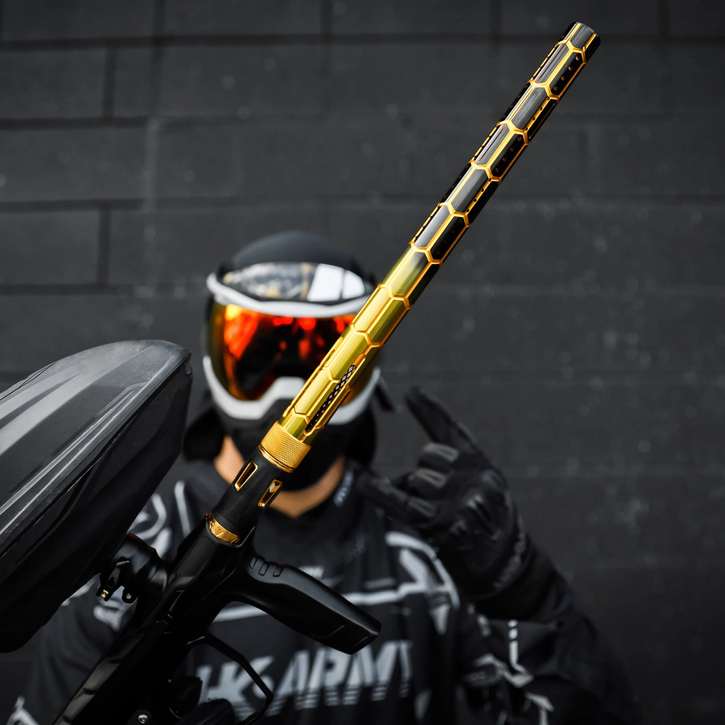 LAZR Elite Nexus Barrel Kit - 15" Gold/Black Black Inserts - Cocker Threads - Image 3