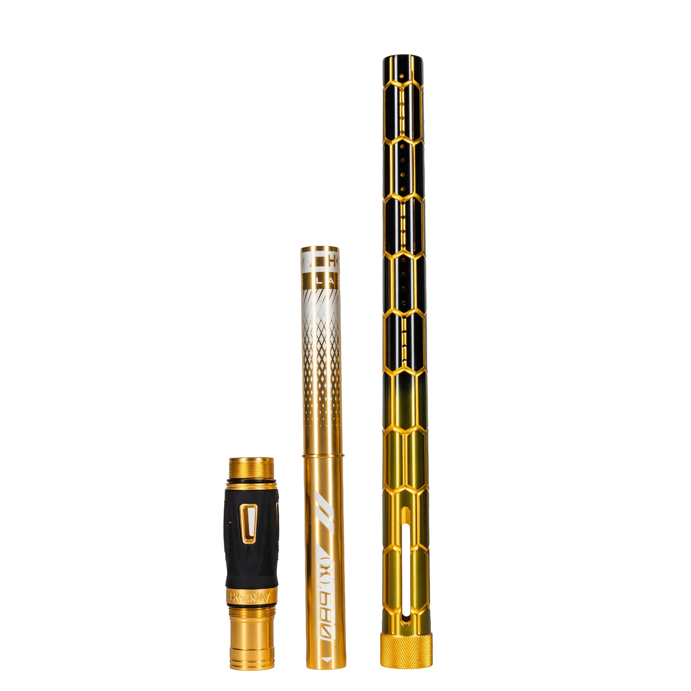 LAZR Elite Nexus Barrel Kit - 15" Gold/Black Colored Inserts - Cocker Threads - Image 4