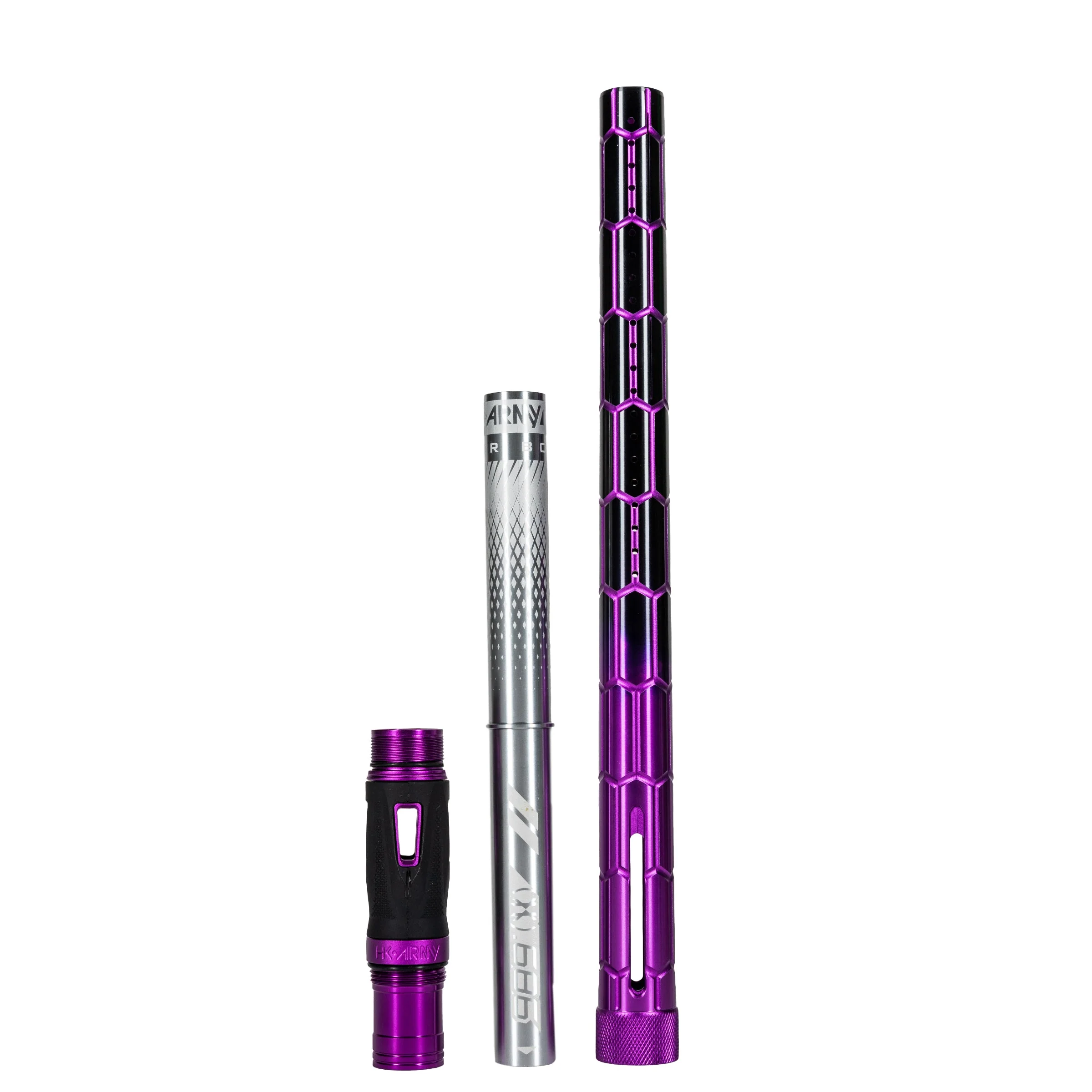 LAZR Elite Nexus Barrel Kit - 15" Purple/Black Colored Inserts - Cocker Threads - Image 4