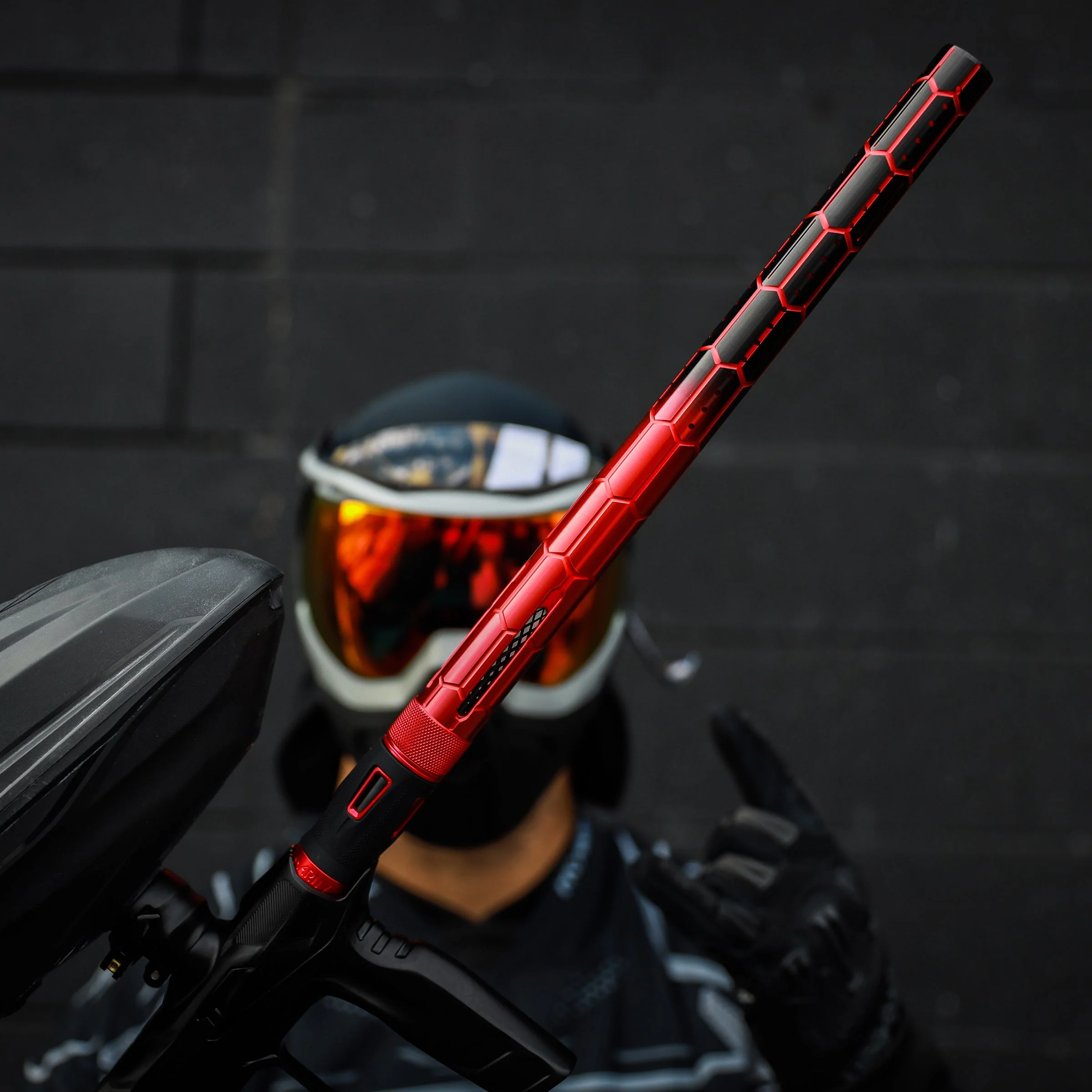 LAZR Elite Nexus Barrel Kit - 15" Red/Black Colored Inserts - Cocker Threads - Image 3