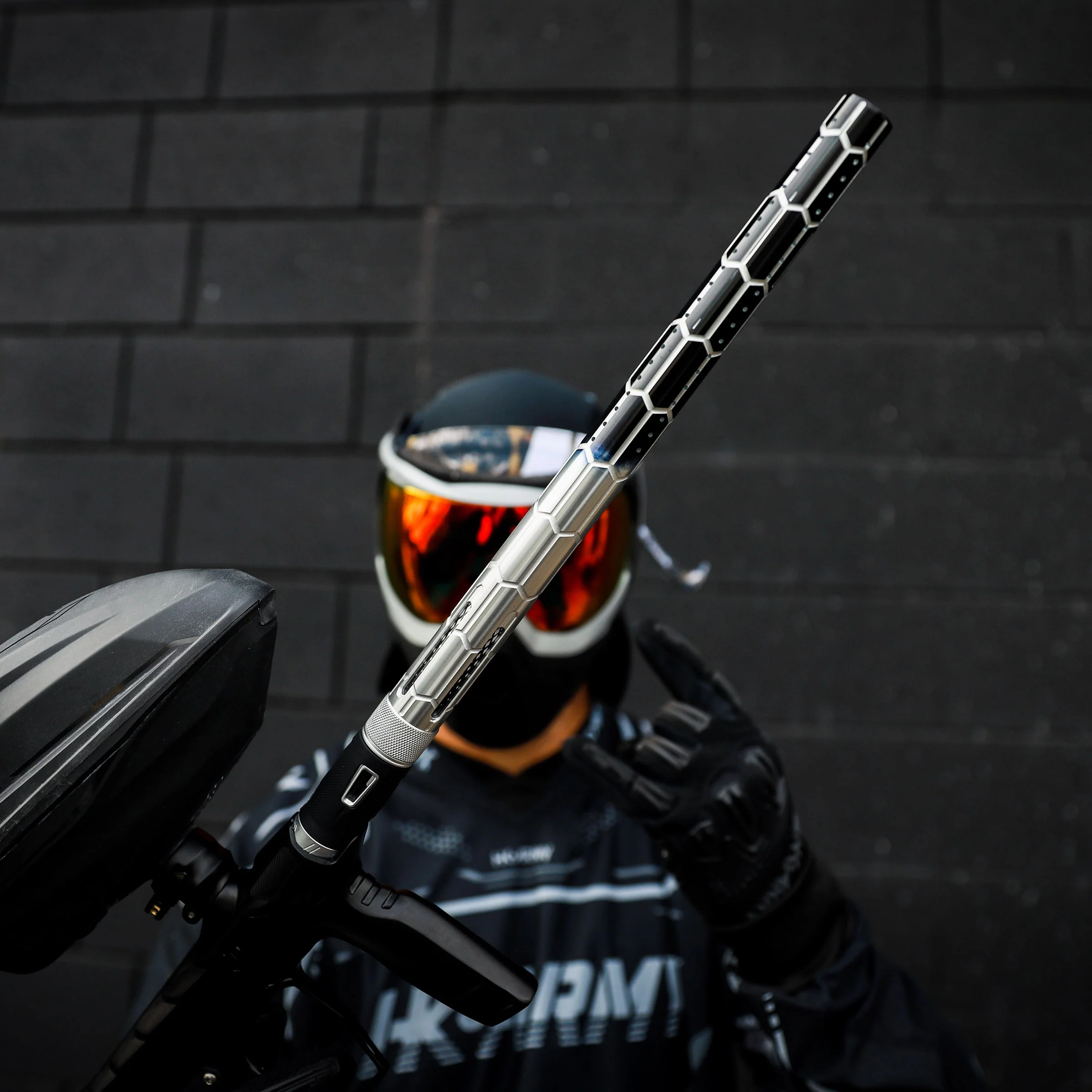 LAZR Elite Nexus Barrel Kit - 15" Silver/Black Colored Inserts - Cocker Threads - Image 3