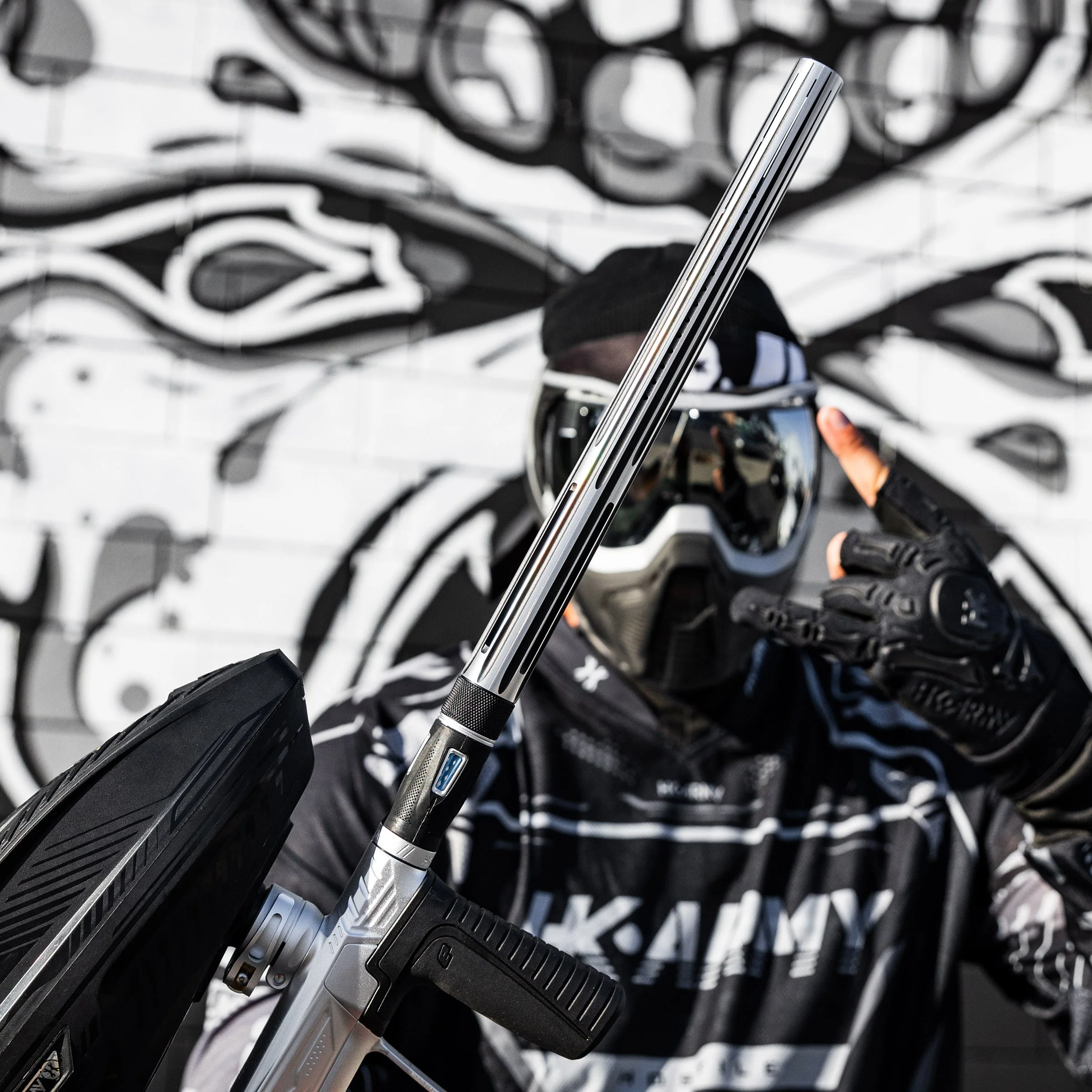 LAZR Elite Nova Barrel Tip - Silver/Black - Image 3