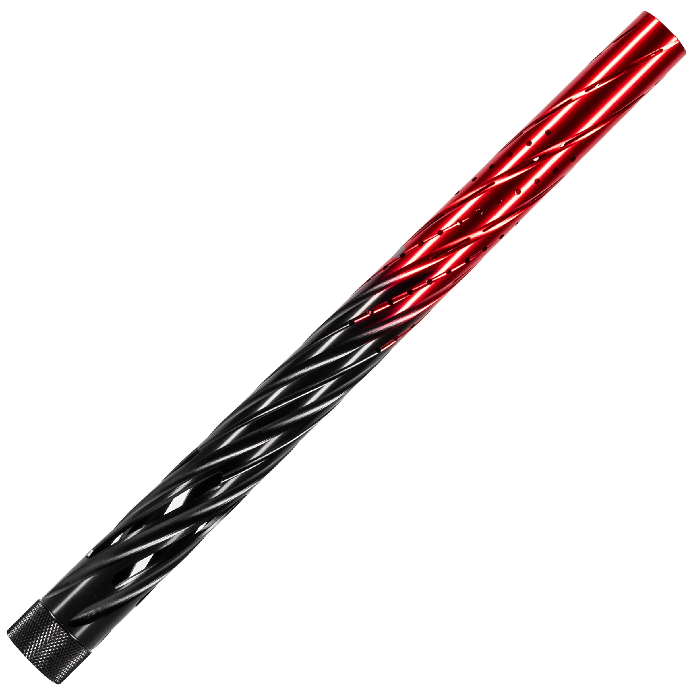 LAZR Elite Orbit Barrel Kit - 15" Black/Red Fade - Colored Inserts - Cocker Threads - Image 6
