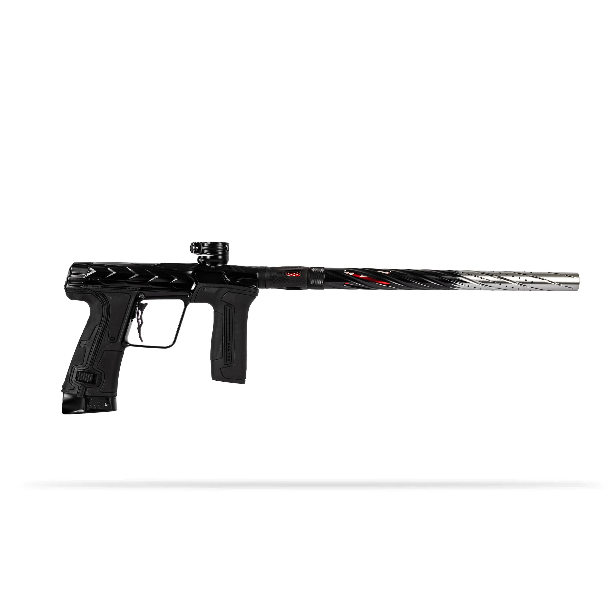 LAZR Elite Orbit Barrel Kit - 15" Black/Silver Fade - Black Inserts - Cocker Threads - Image 6