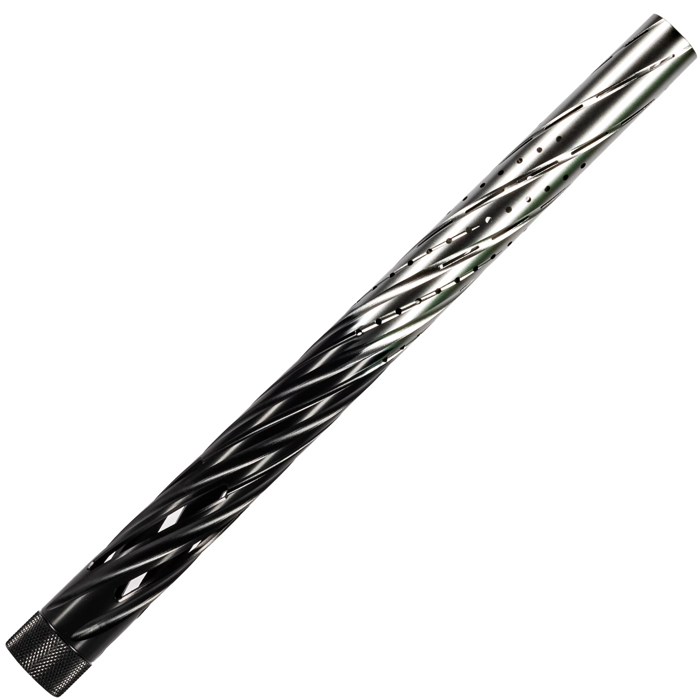 LAZR Elite Orbit Barrel Kit - 15" Black/Silver Fade - Colored Inserts - Cocker Threads - Image 4
