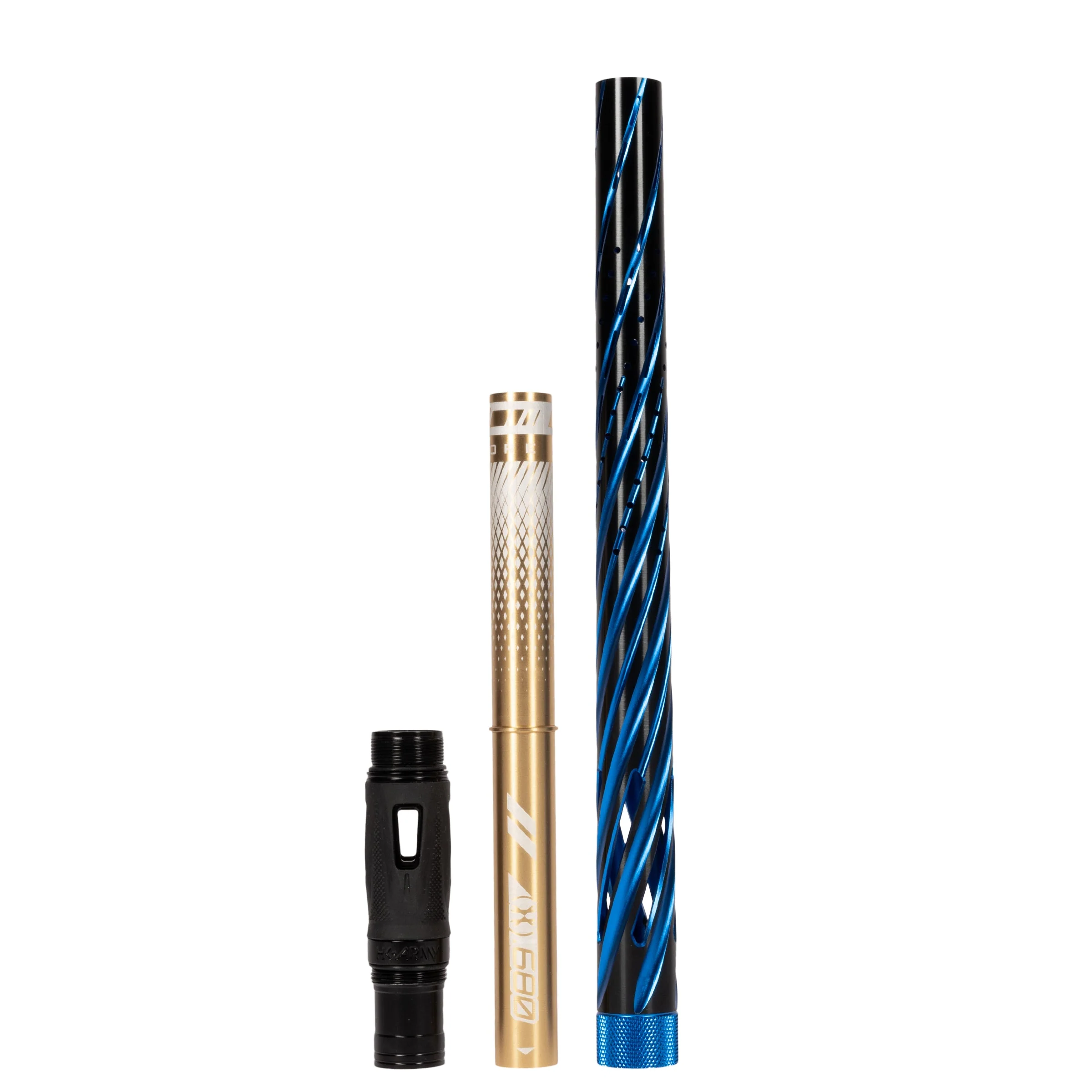 LAZR Elite Orbit Barrel Kit - 15" Dust Blue/Black - Colored Inserts - Cocker Threads - Image 4