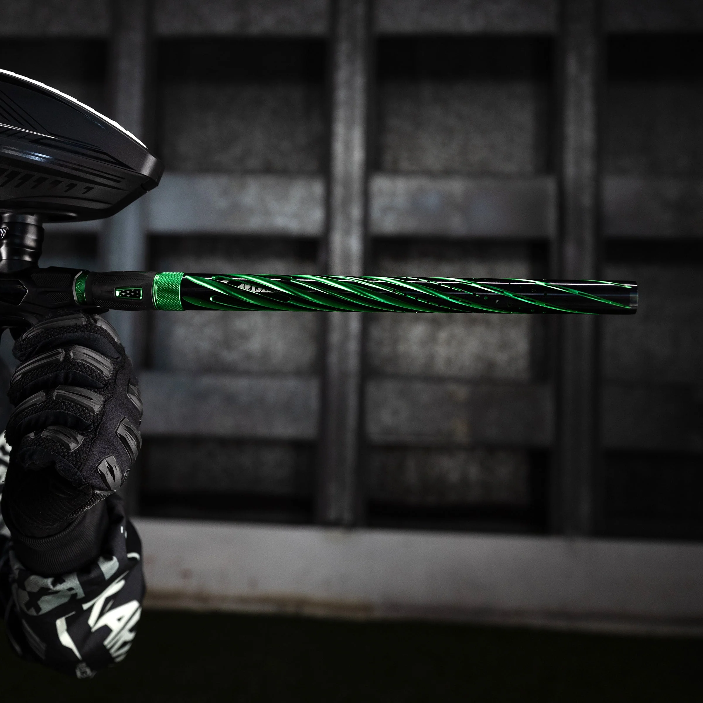 LAZR Elite Orbit Barrel Kit - 15" Dust Green/Black Inserts - Cocker Threads - Image 5