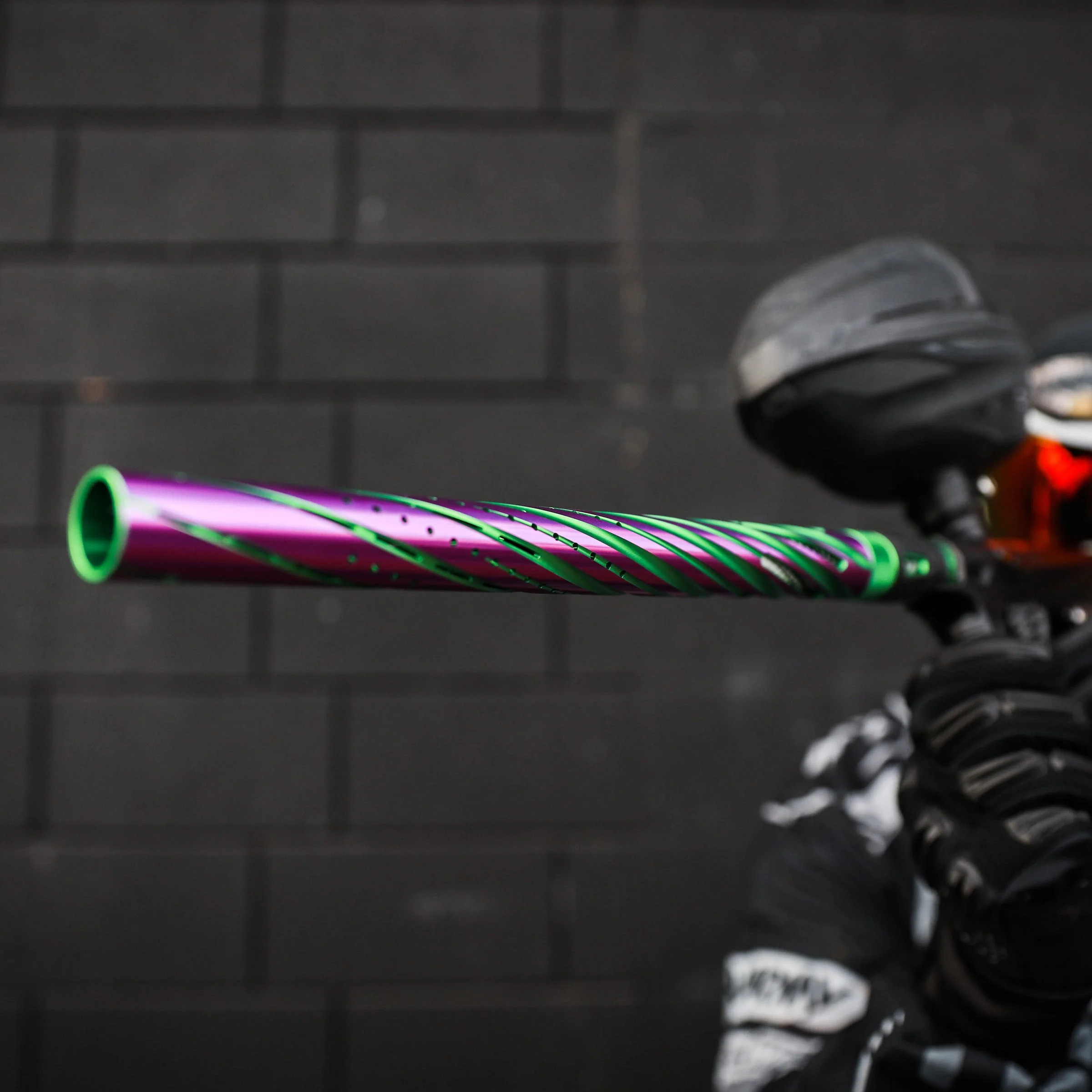 LAZR Elite Orbit Barrel Kit - 15" Green/Purple Colored Inserts - Cocker Threads - Image 5