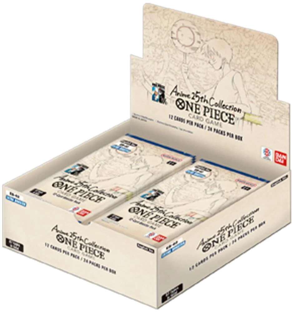 One Piece Card Game EB02 "Extra Booster: Anime 25th Collection" Booster Box