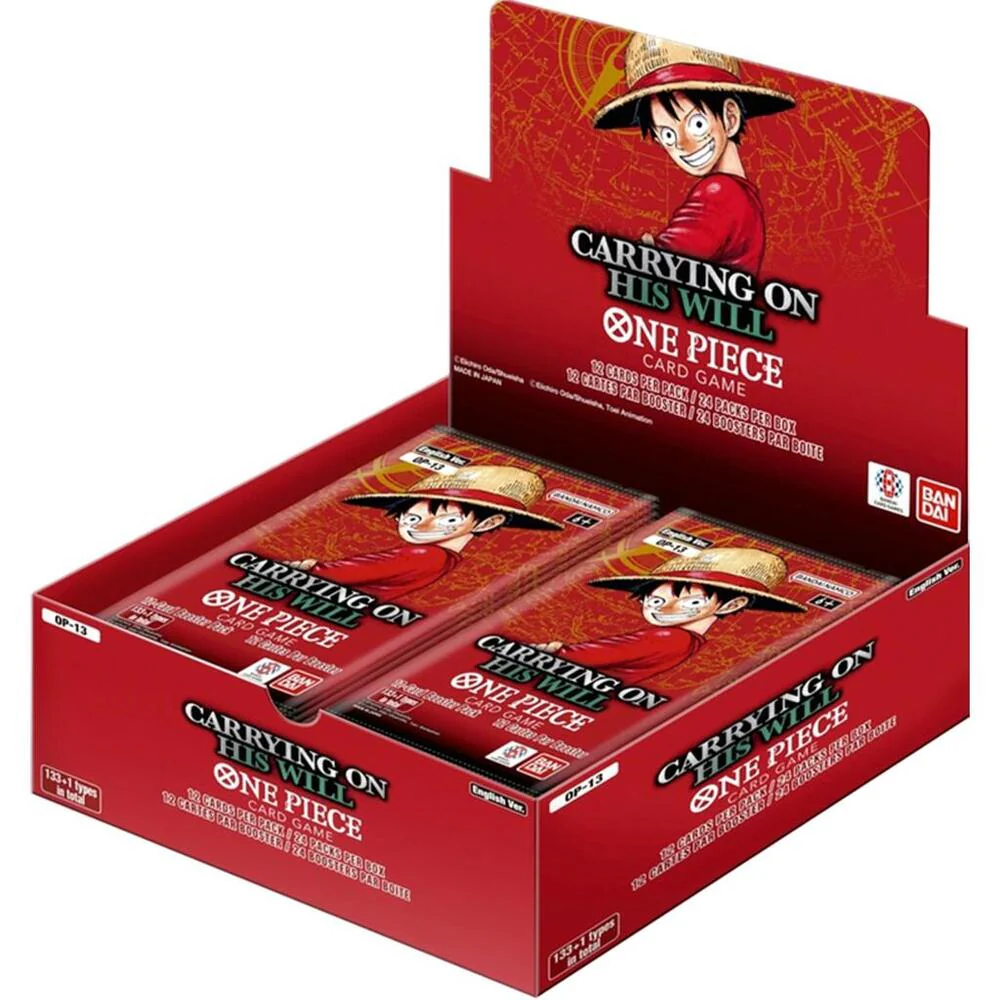One Piece Card Game OP13 "Carrying on His Will" Booster Box