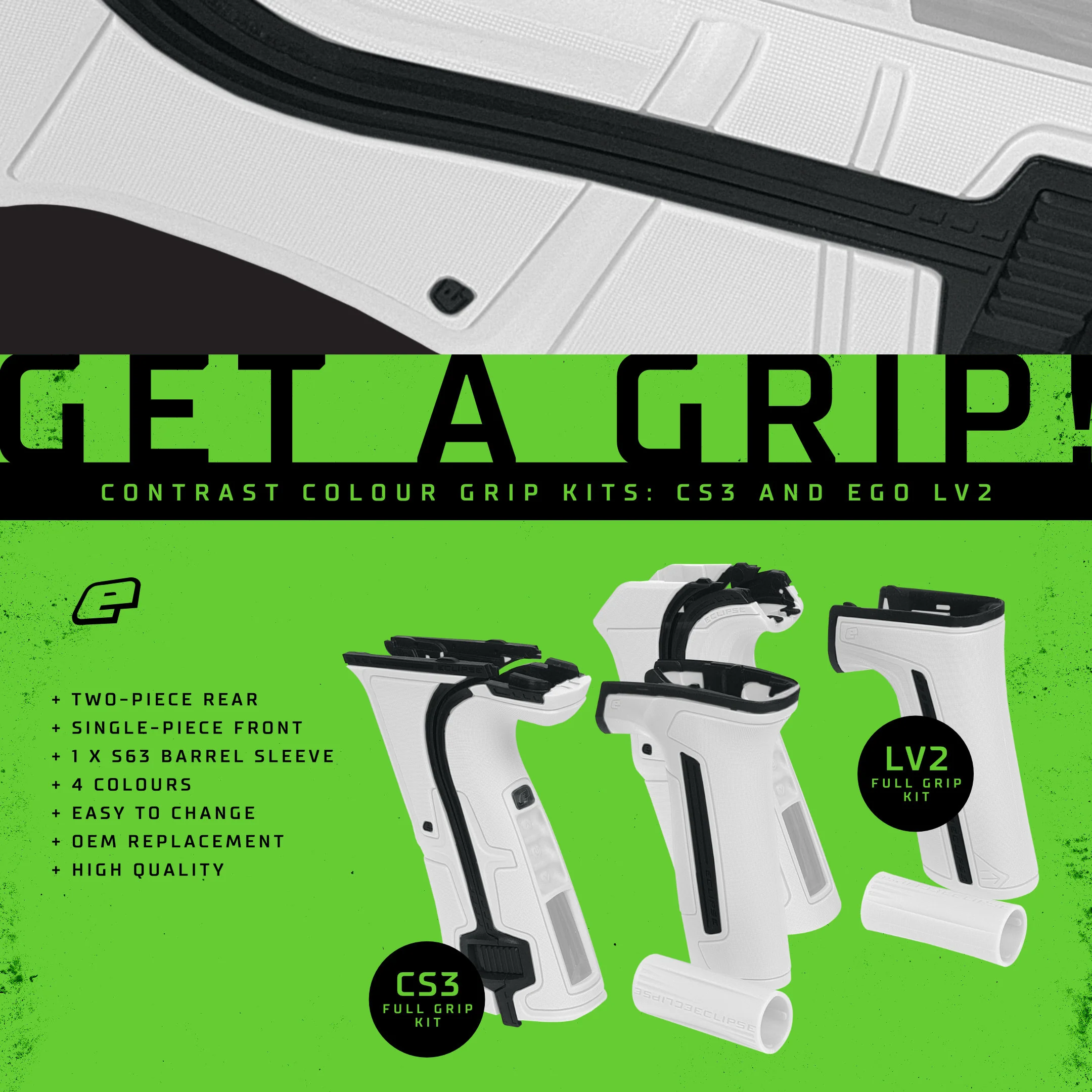 Planet Eclipse CS3 Grip Kit (All Colors)