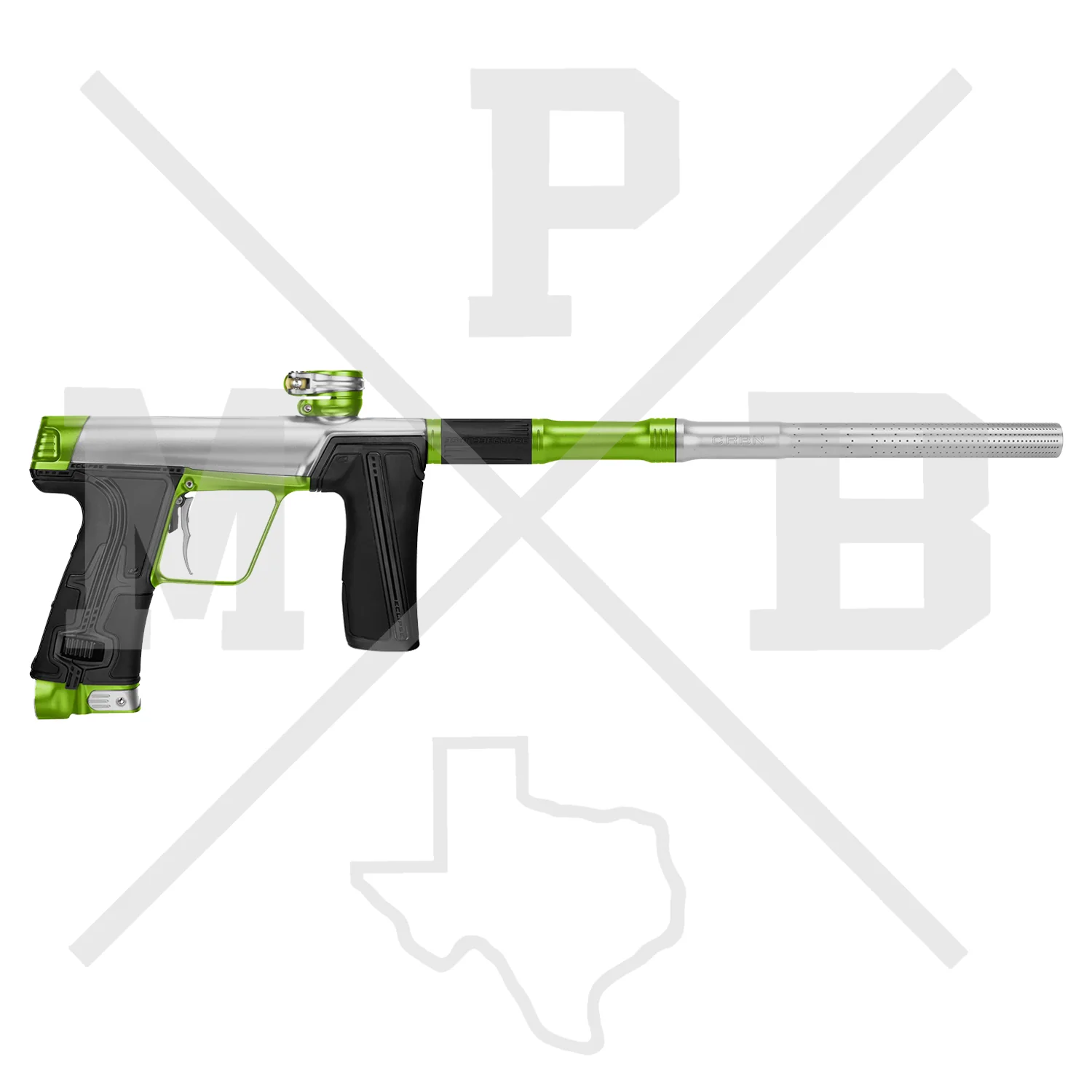 Planet Eclipse CS3Pro - Silver/Green