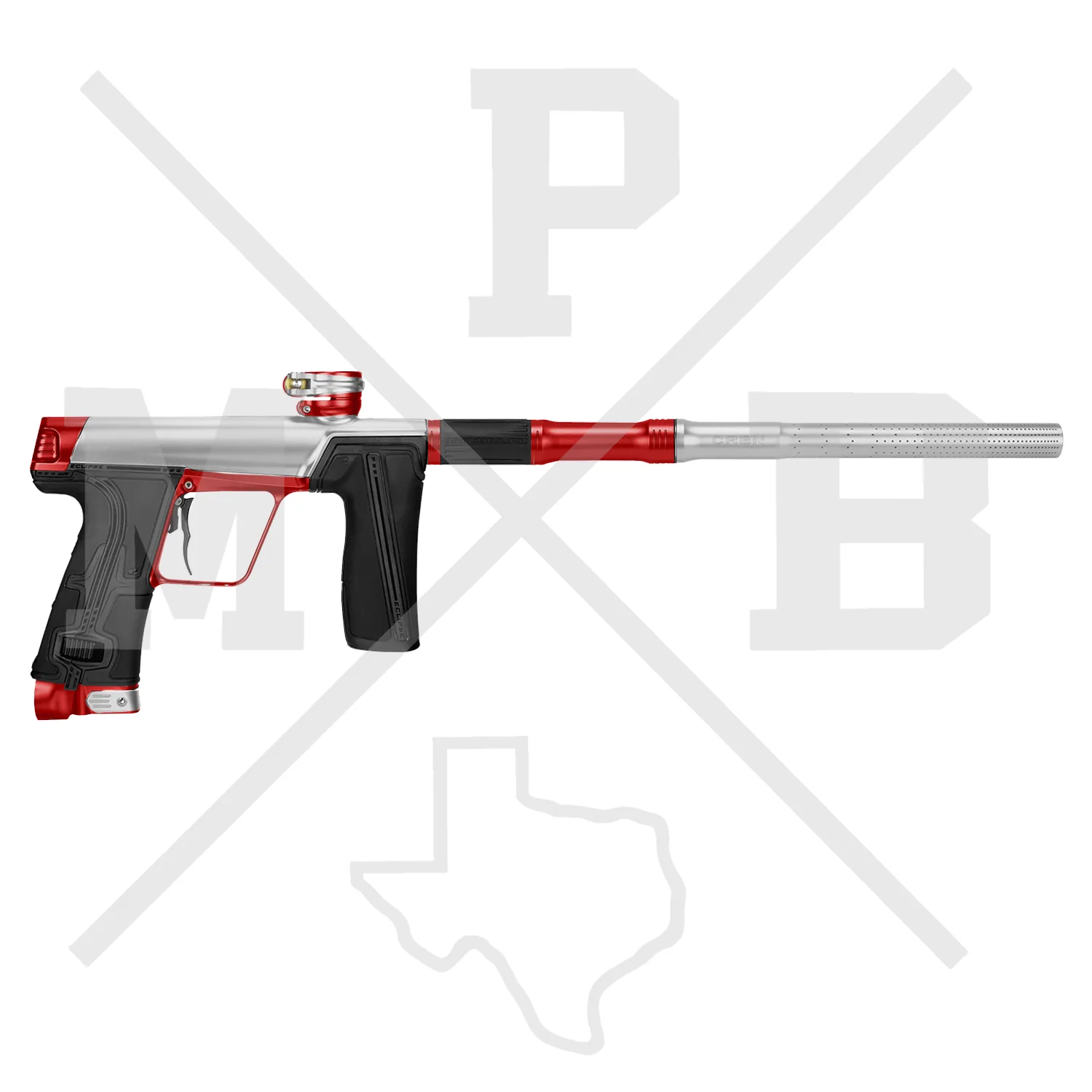 Planet Eclipse CS3Pro - Silver/Red