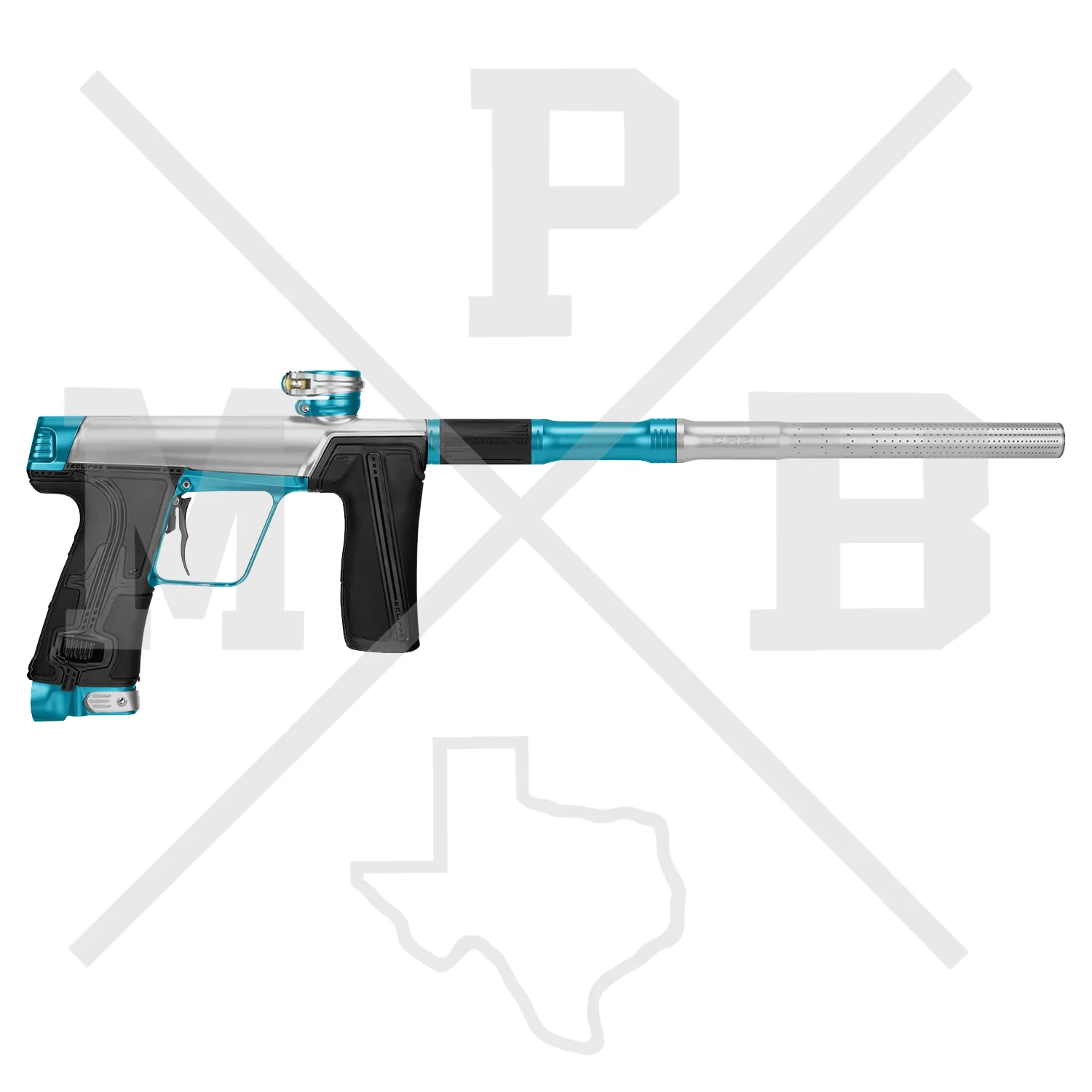 Planet Eclipse CS3Pro - Silver/Teal