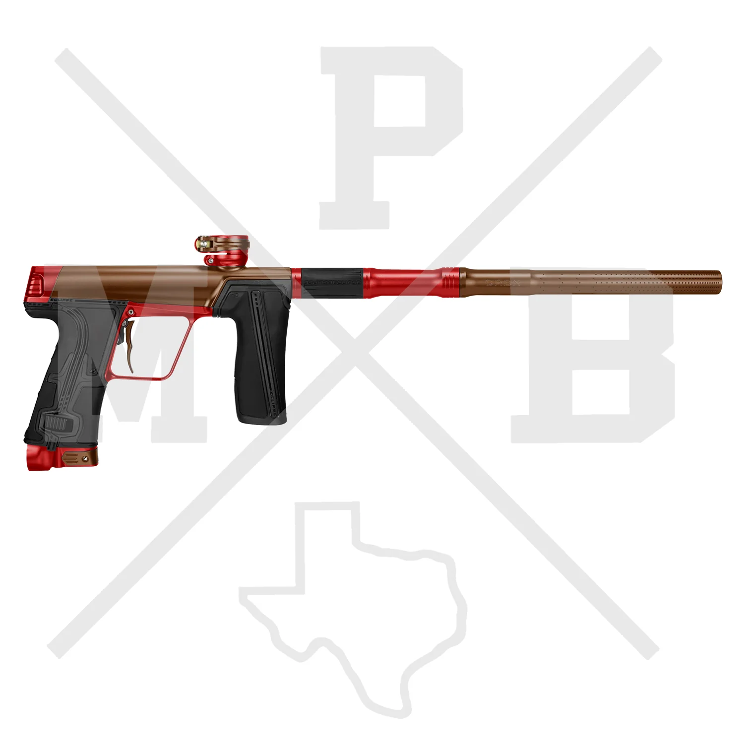 Planet Eclipse CS3Pro - Brown/Red