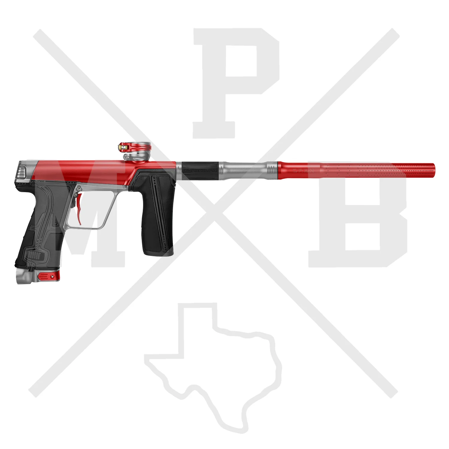 Planet Eclipse CS3Pro - Red/Titanium