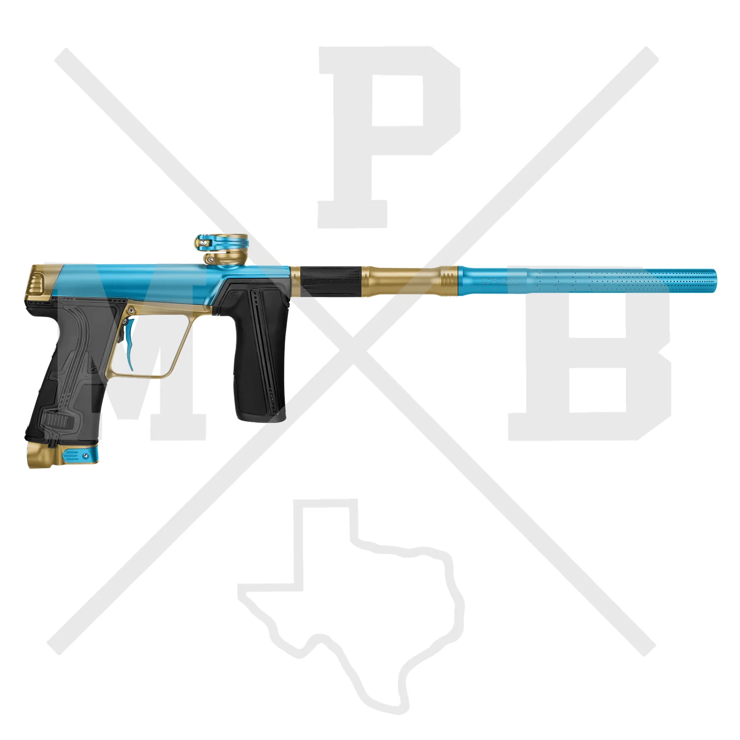 Planet Eclipse CS3Pro - Turquoise/Gold