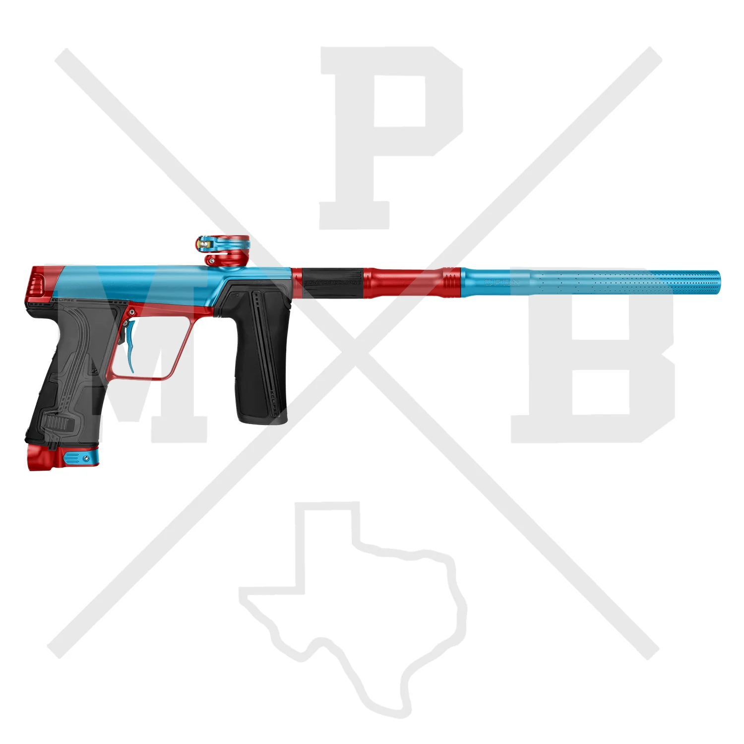 Planet Eclipse CS3Pro - Turquoise/Red
