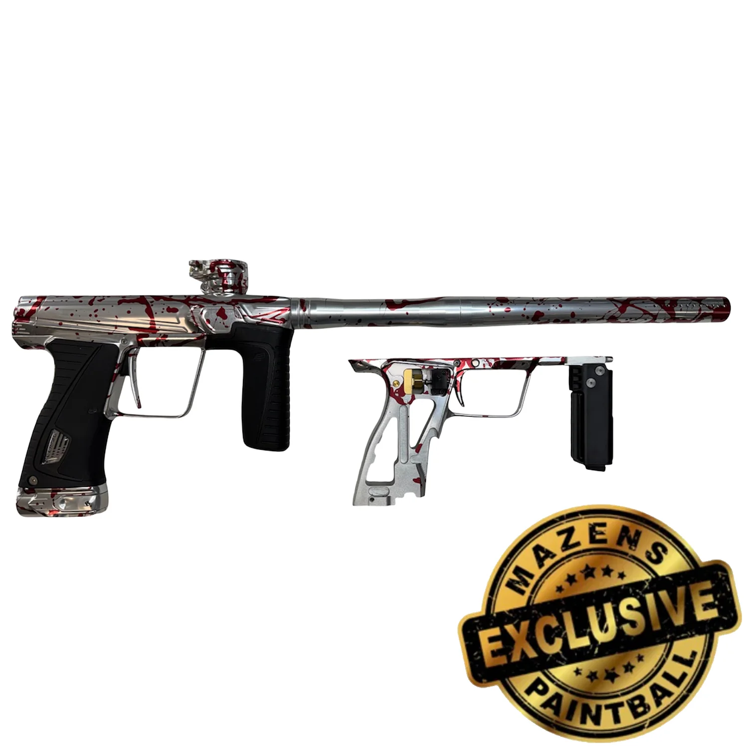 Planet Eclipse Gtek 180R w/Mech - Silver Blood