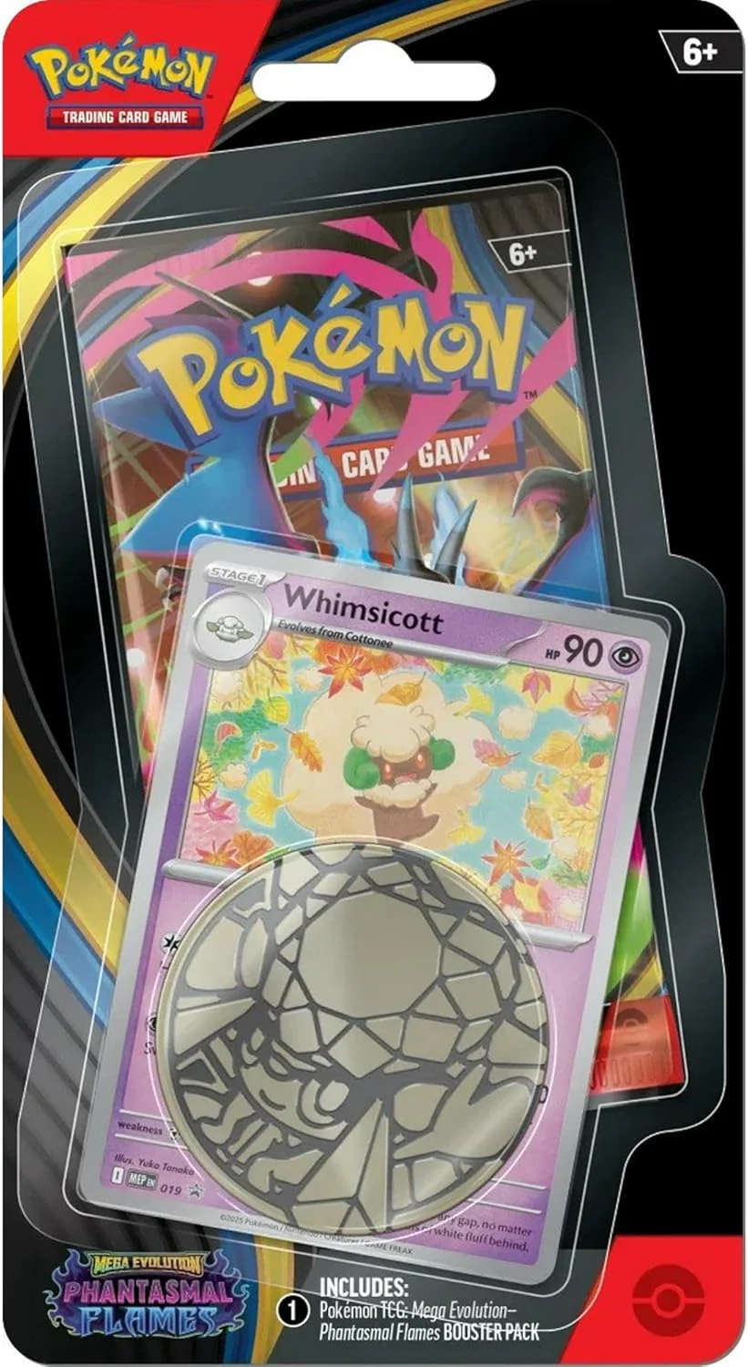 Pokemon Mega Evolution Phantasmal Flames Checklane Blister Pack - Image 2
