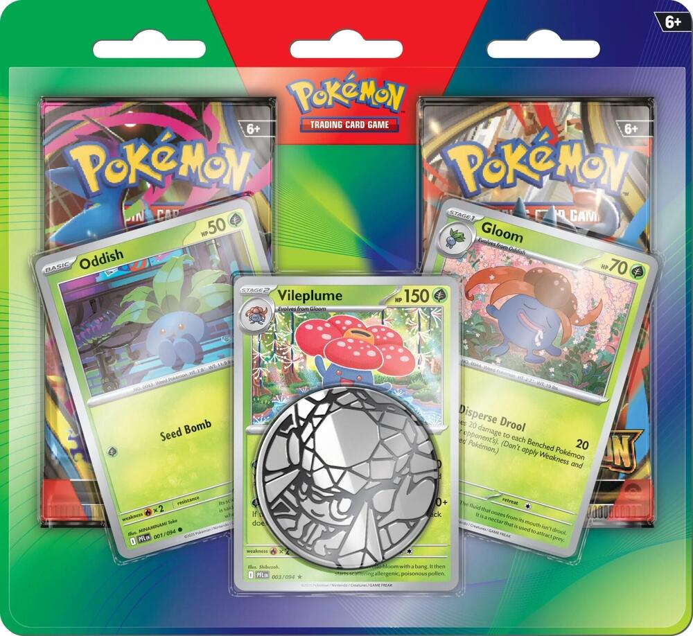 Pokemon Mega Evolutions & Phantasmal Flames 2-Pack Blister Promo