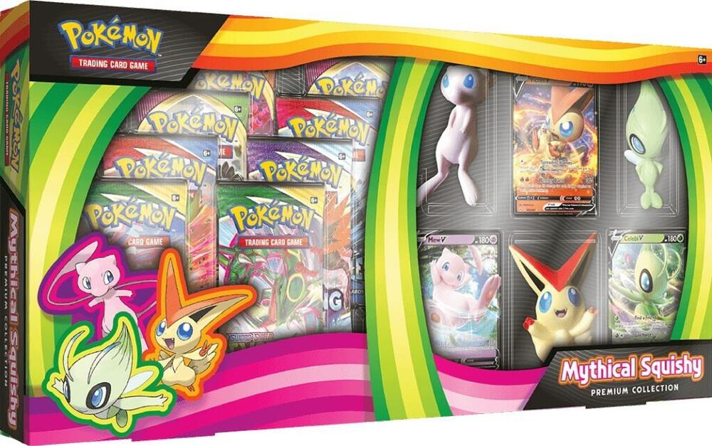 Pokémon Mythical Squishy Premium Collection