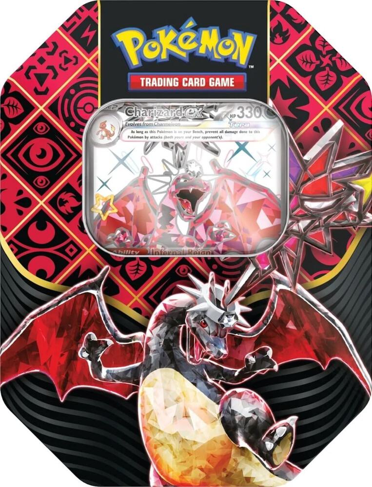 Pokémon Paldean Fates International Tin [Charizard ex]